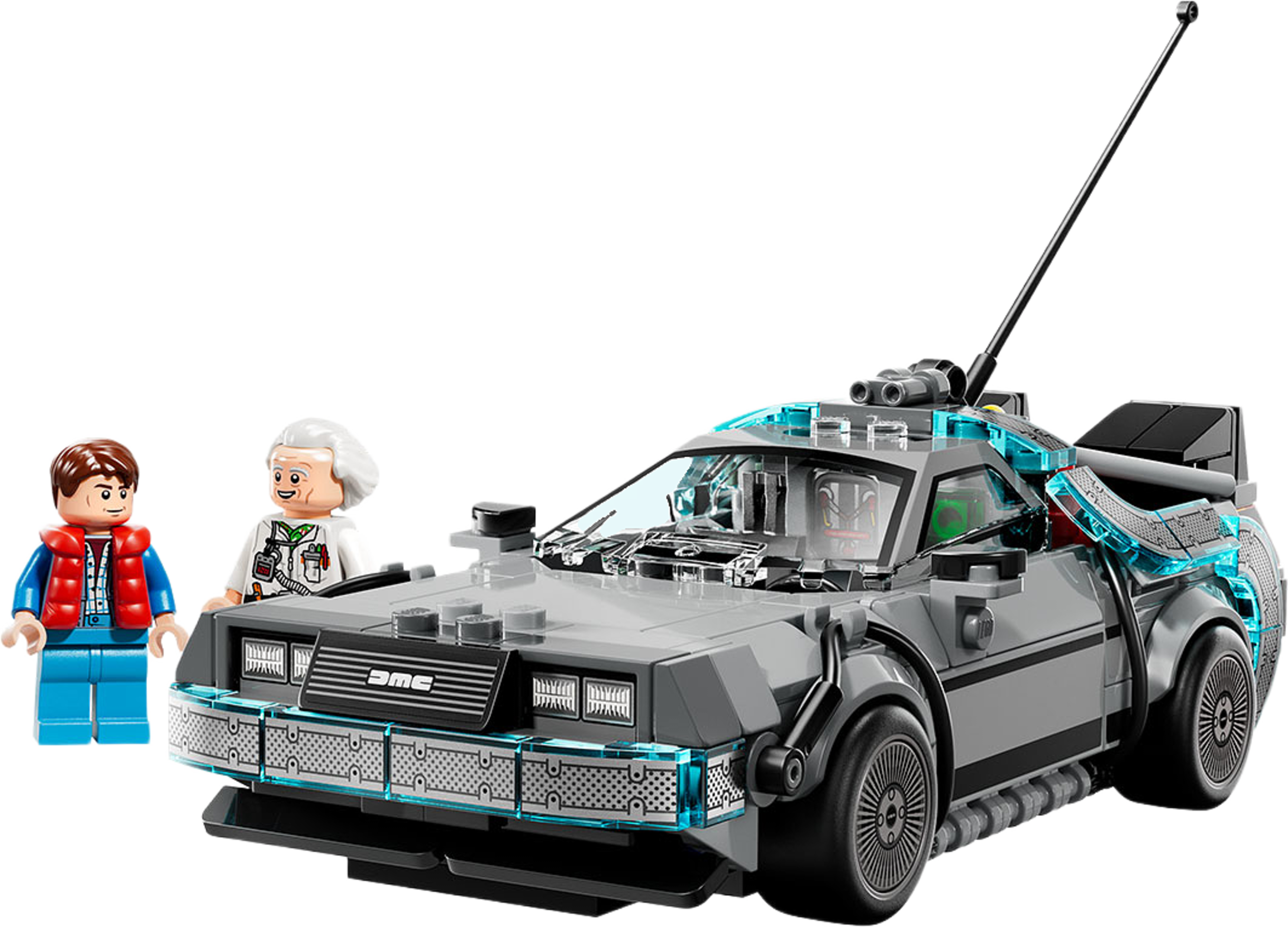 Speed Champions Tidsmaskinen från Tillbaka till framtiden 77256, från LEGO, i färgen Multi. Klicka för att öppna bilden i stort format