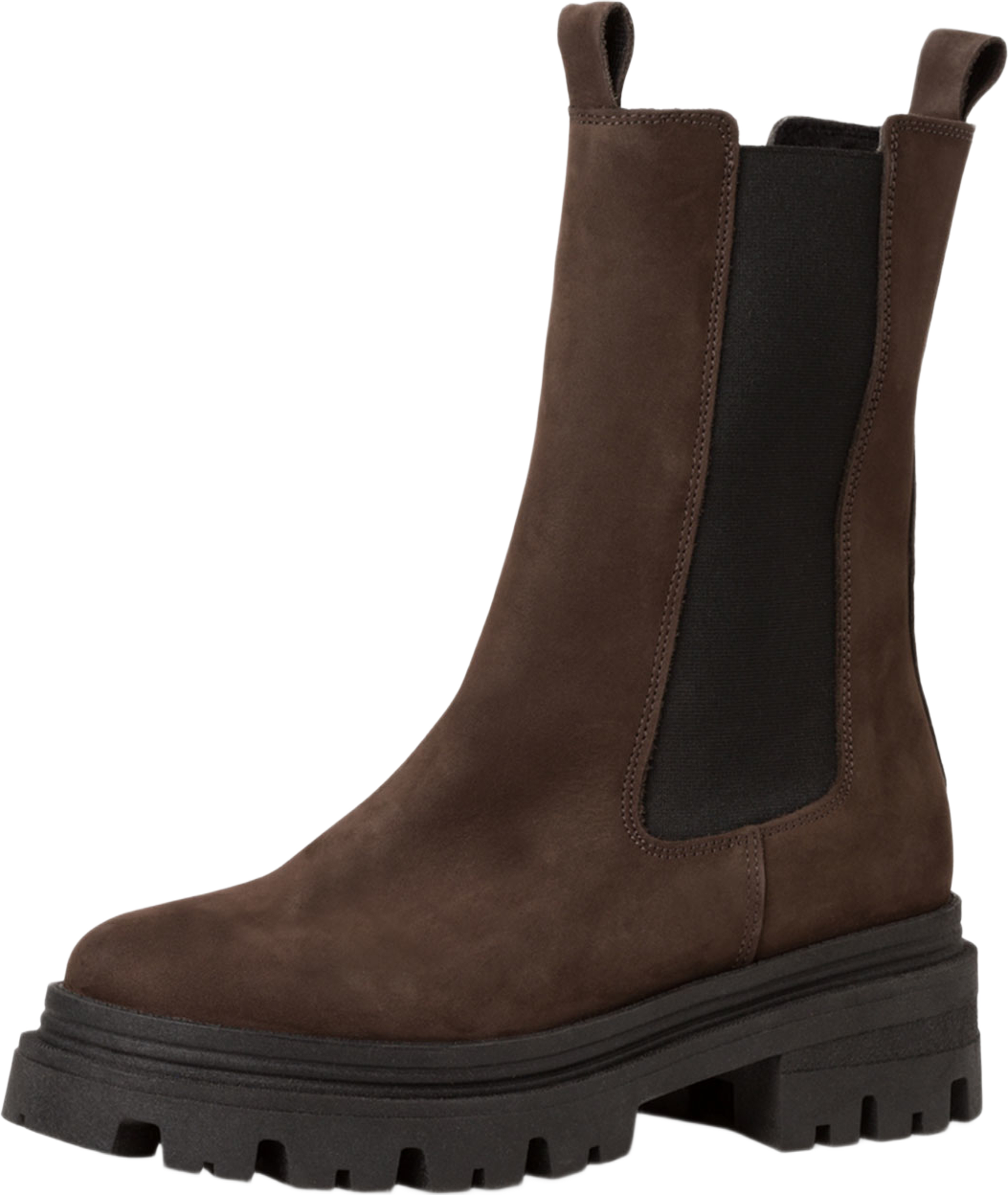 Boots, från Tamaris, i färgen Mocca. Klicka för att öppna bilden i stort format