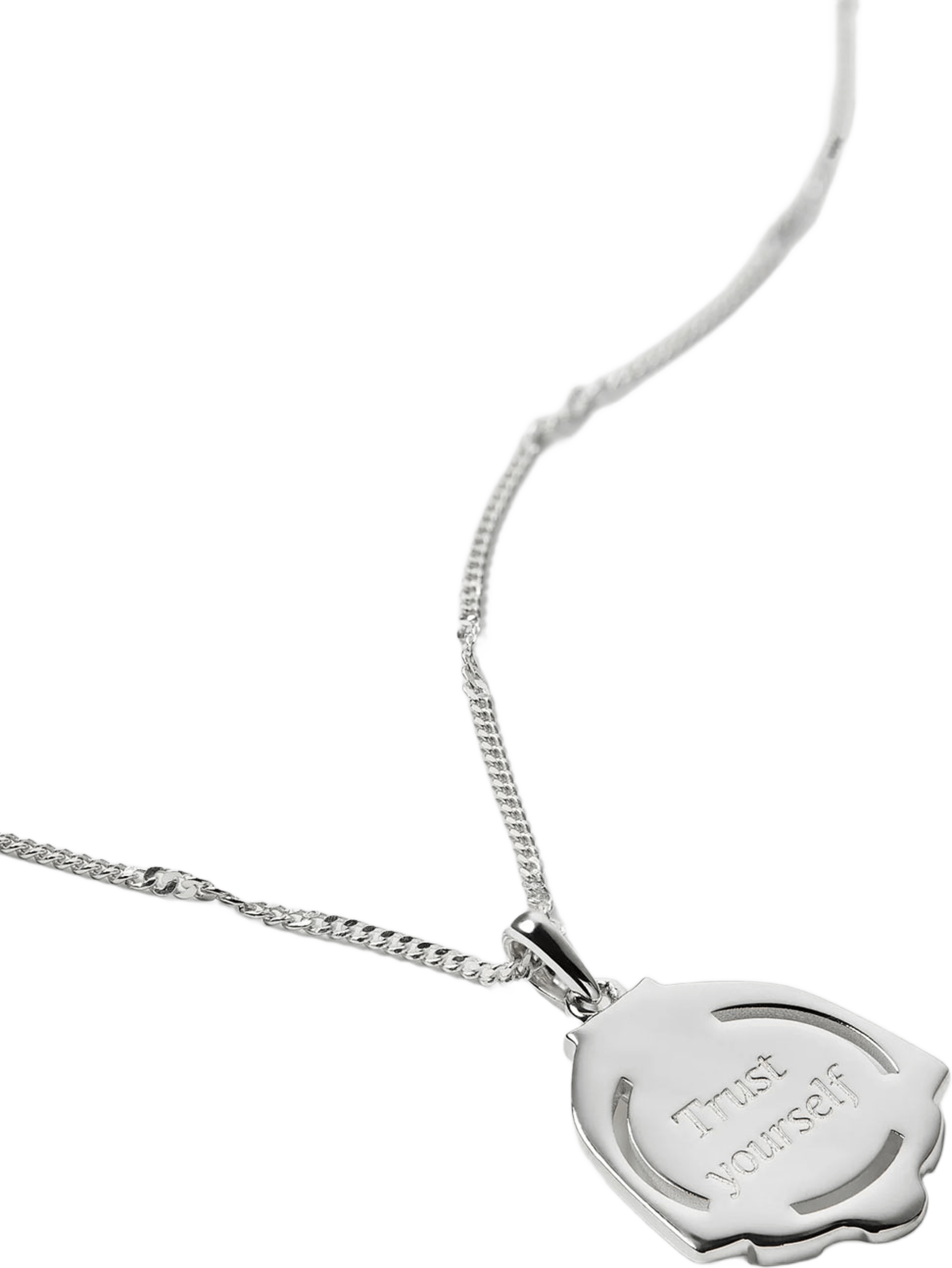 Lucky Coin Athena Necklace, från Syster P, i färgen Silver. Klicka för att öppna bilden i stort format