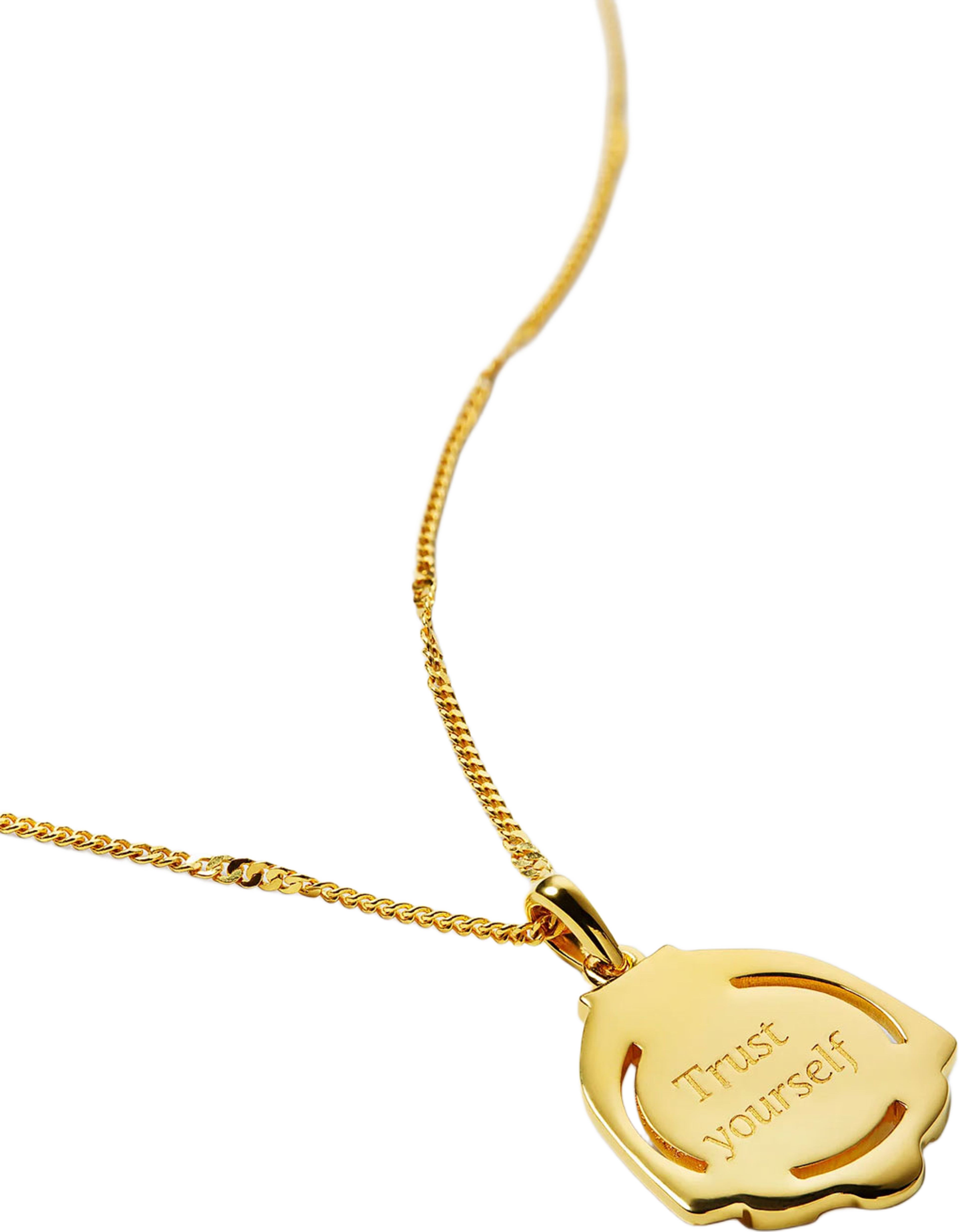 Lucky Coin Athena Necklace, från Syster P, i färgen Gold. Klicka för att öppna bilden i stort format