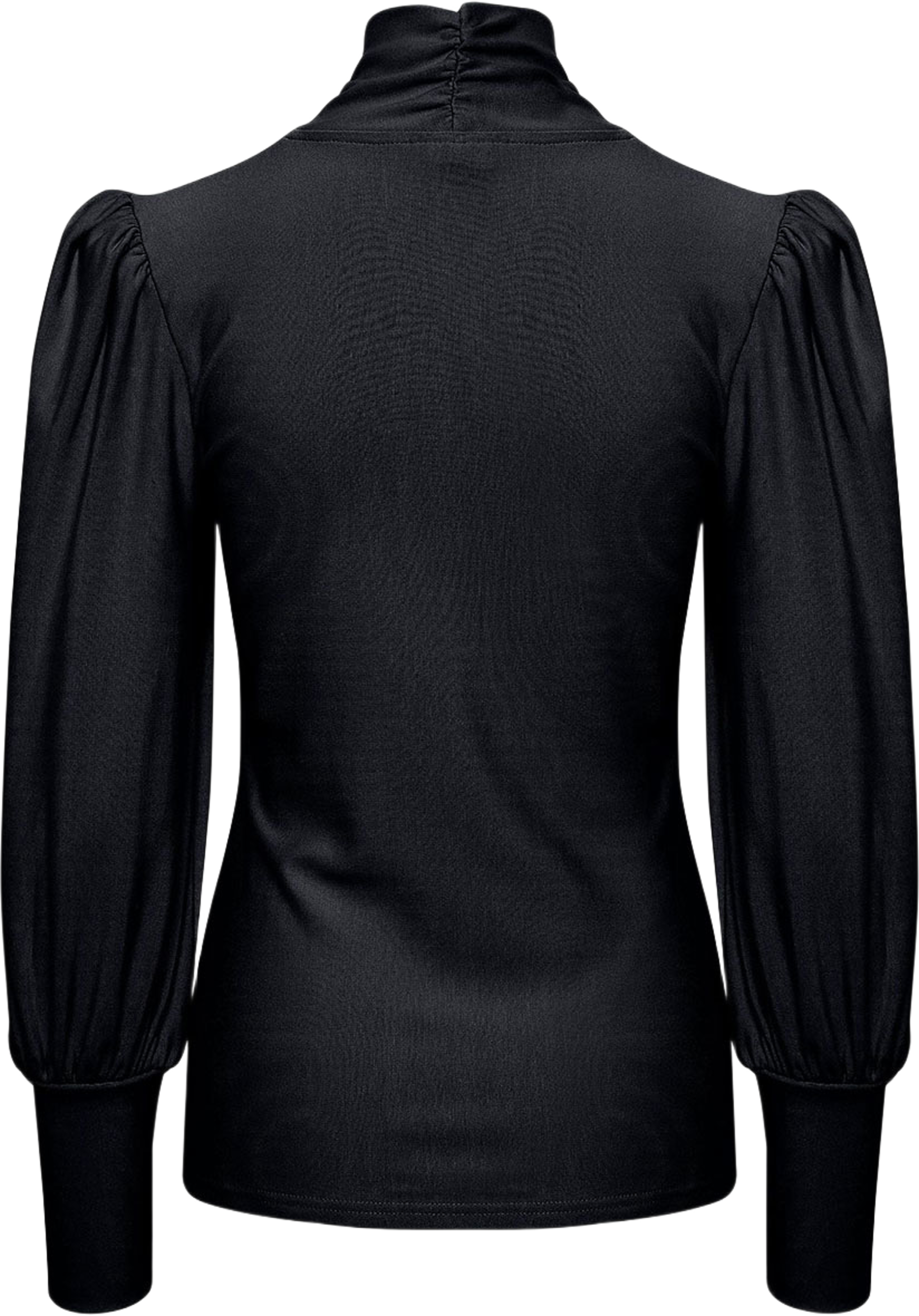 RifaGZ knot blouse, från Gestuz, i färgen Black. Klicka för att öppna bilden i stort format