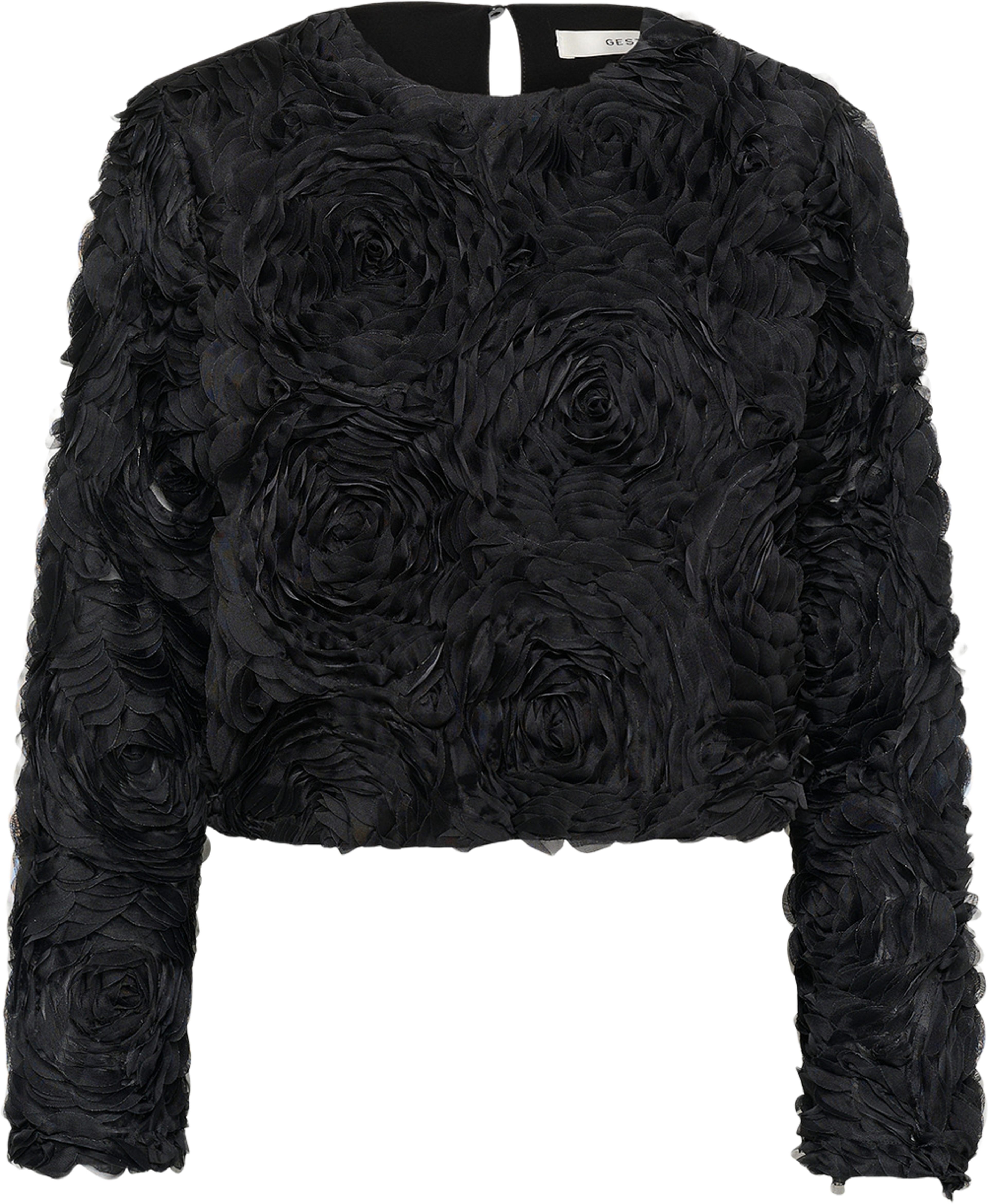 GZingrida blouse, från Gestuz, i färgen Black. Klicka för att öppna bilden i stort format