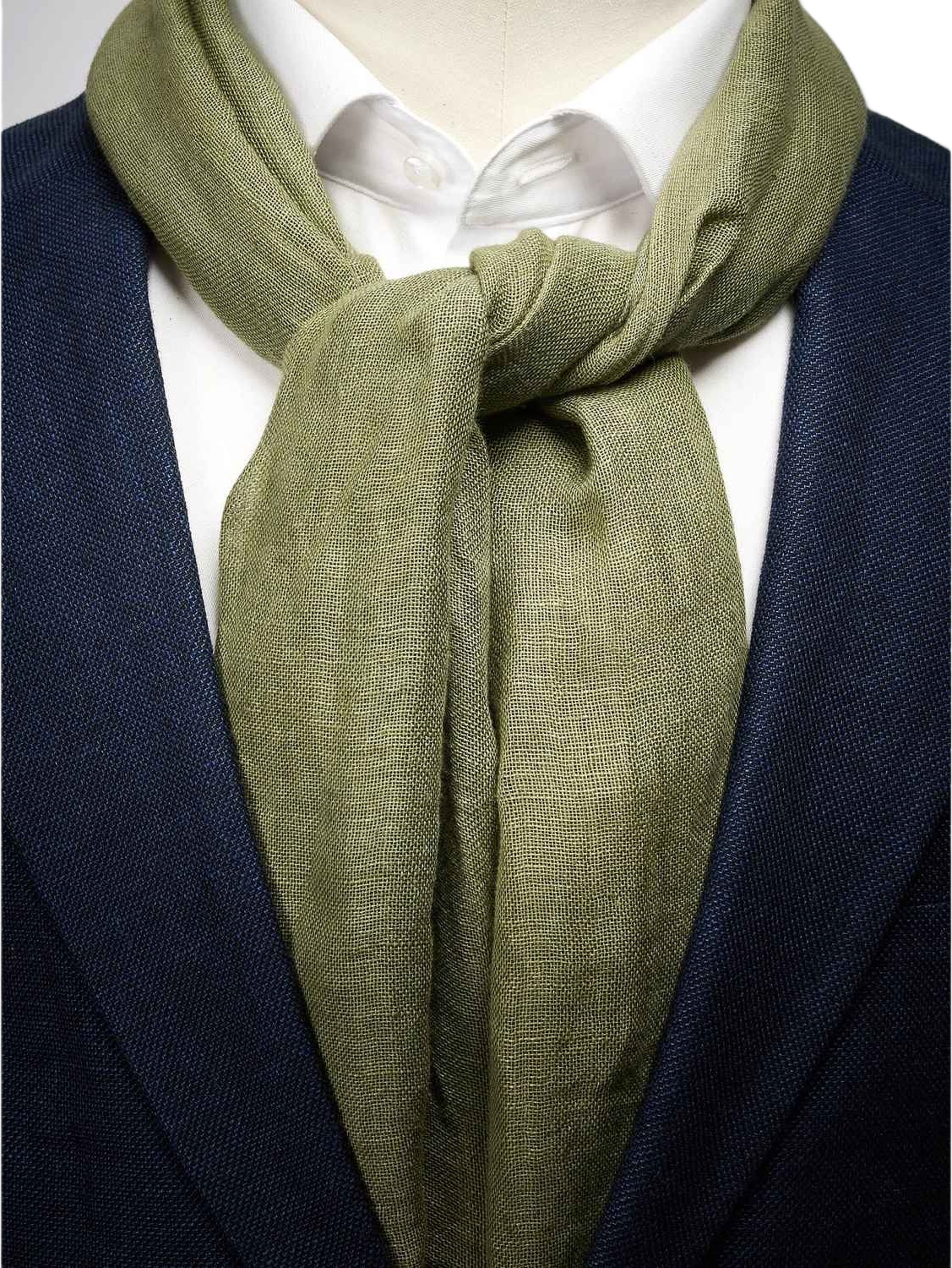 Linen Cotton Solid Scarf