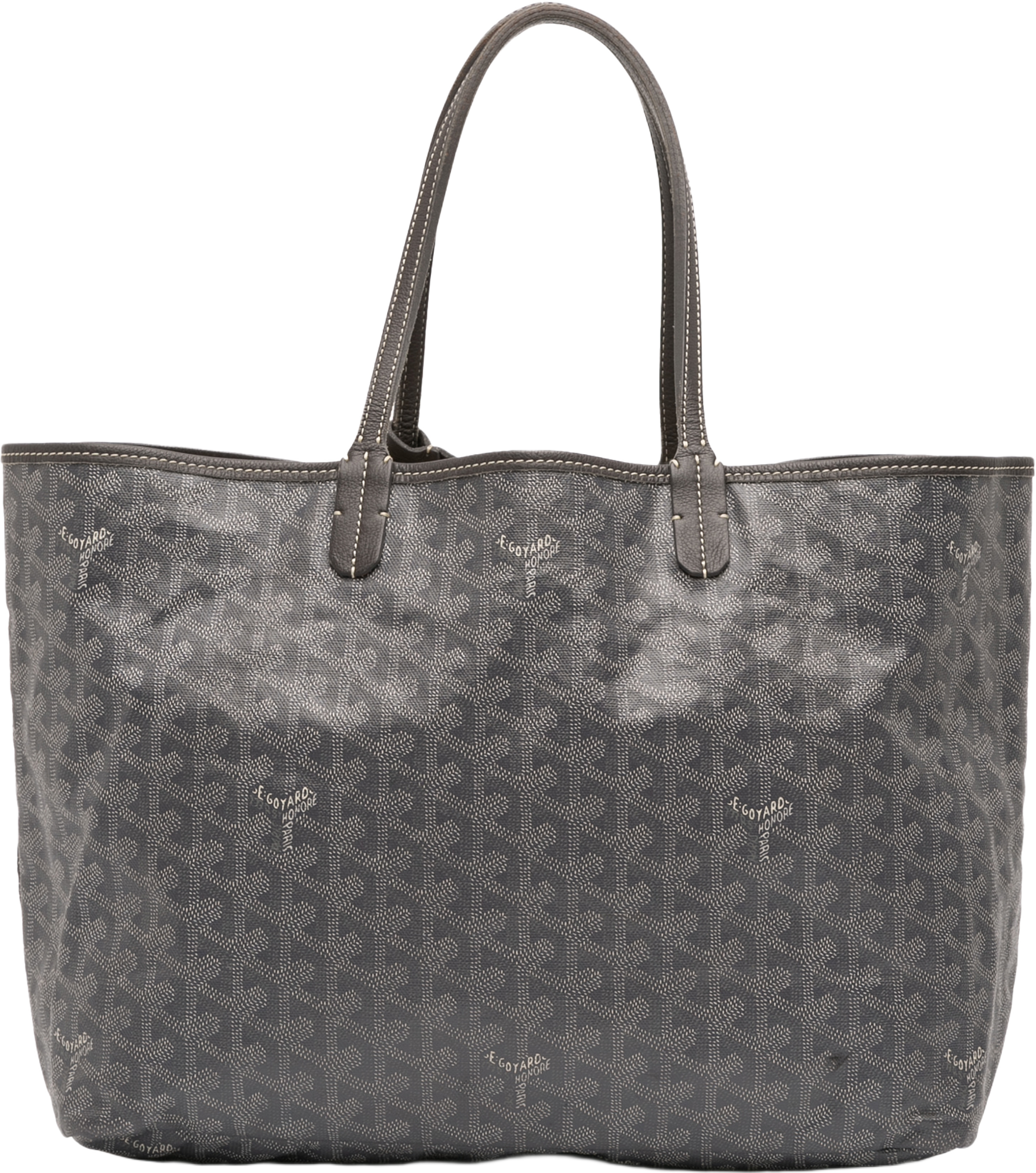 Goyard Goyardine Saint Louis Pm, från Luxclusif, i färgen gray. Klicka för att öppna bilden i stort format