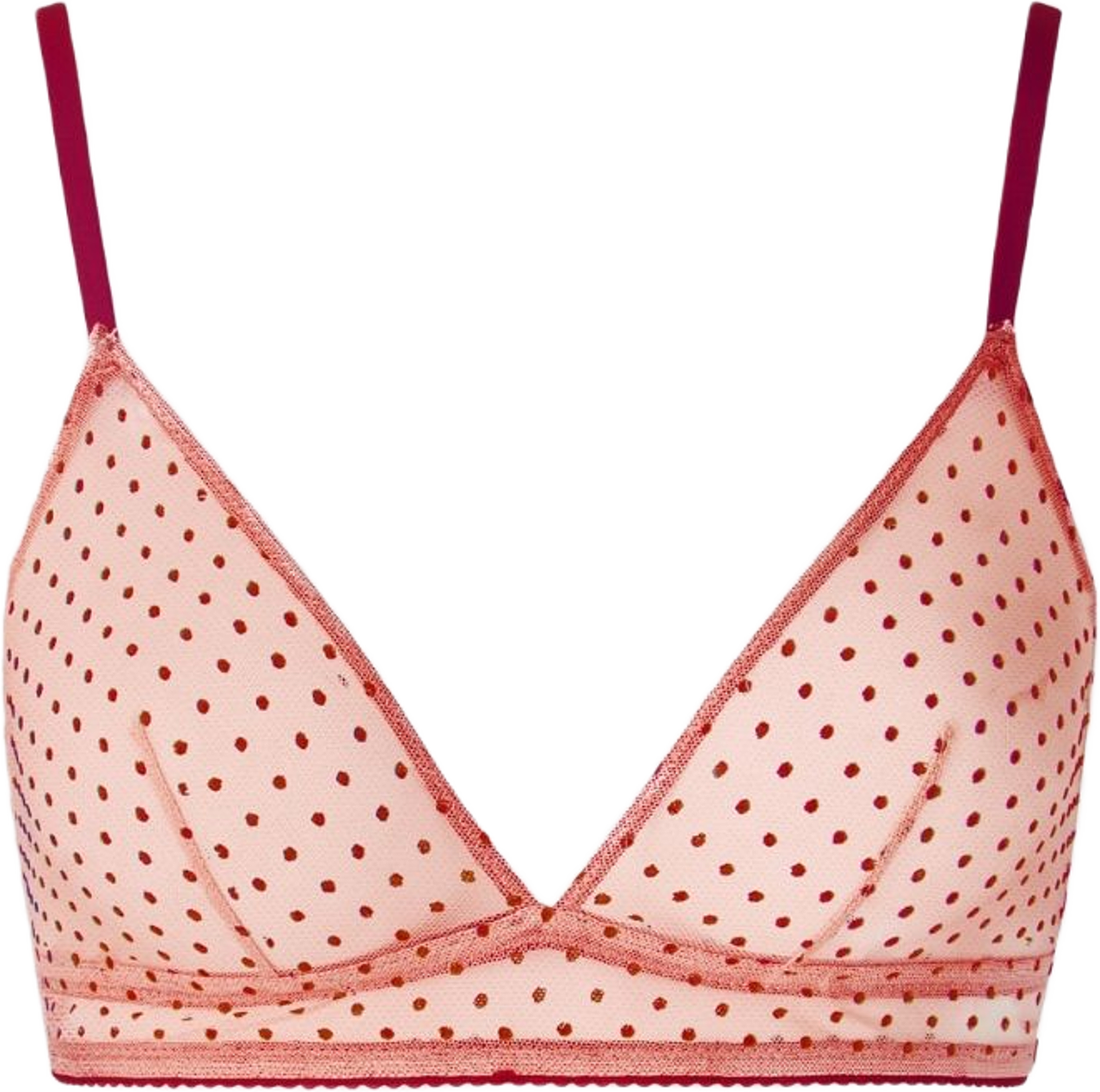Mesh Triangle Bralette