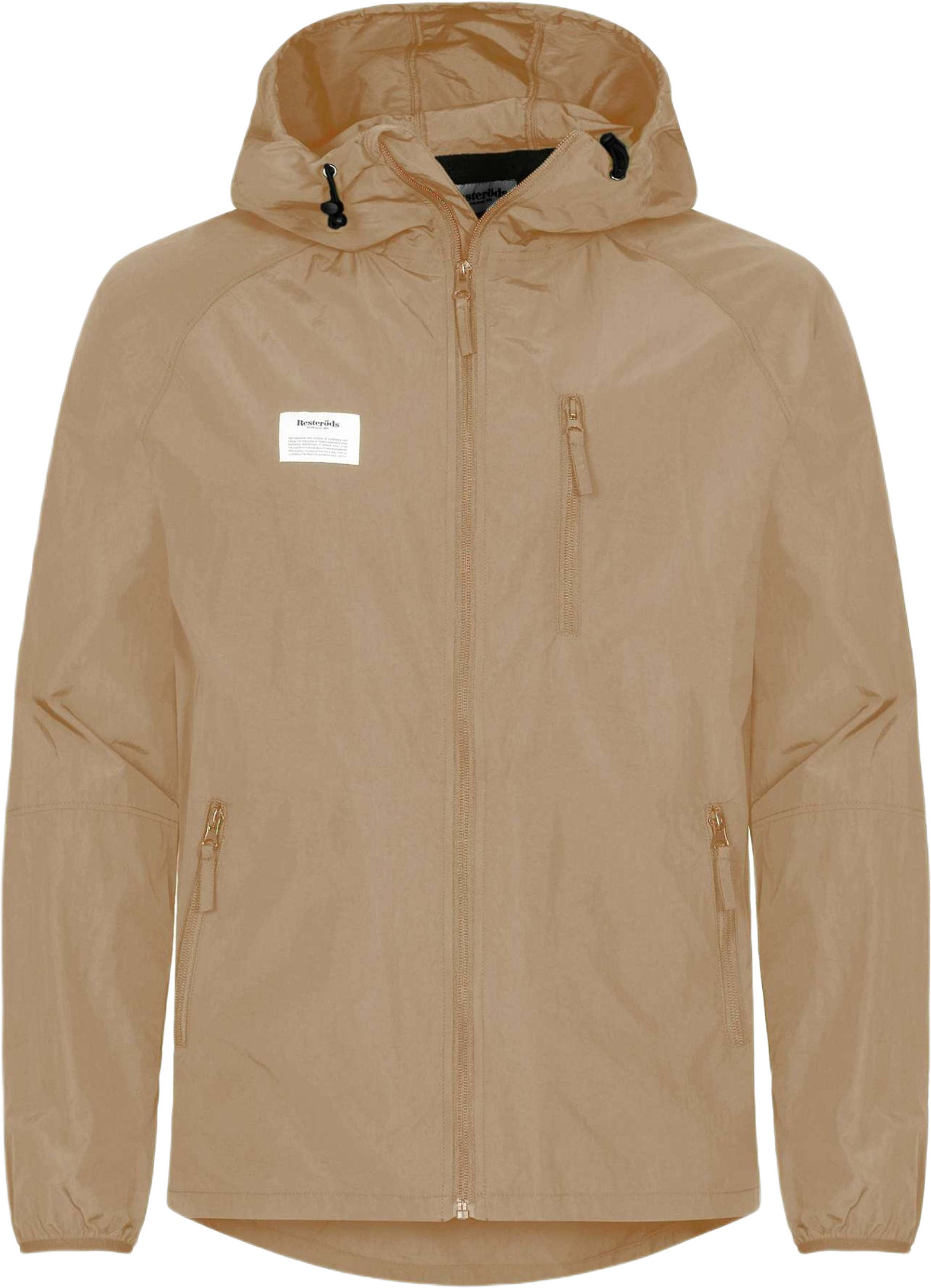 Återvunnen Nylon, Vindjacka, Svart