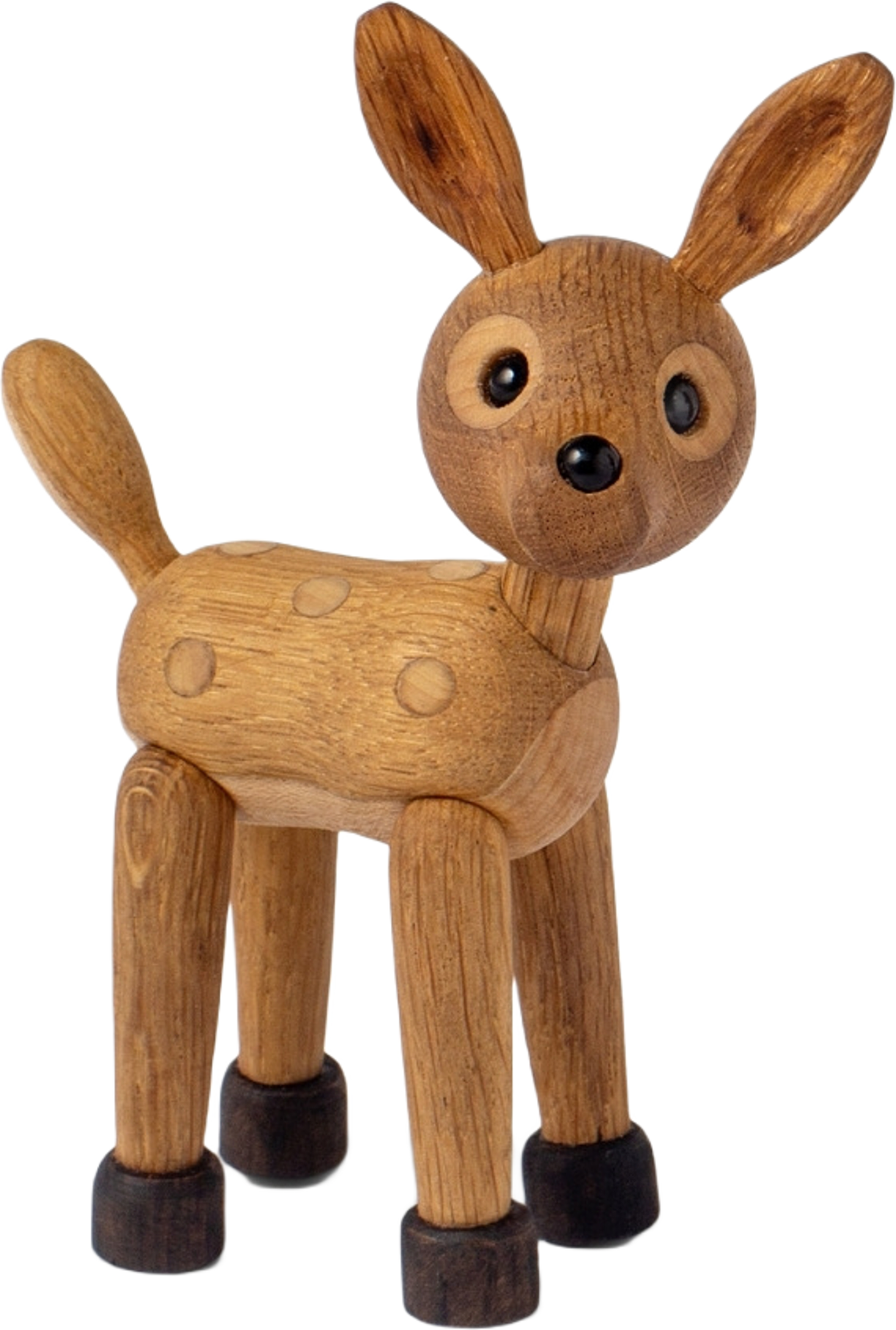 Spot Rådjur Baby Trädekoration 12,7 Cm Ek/lönn