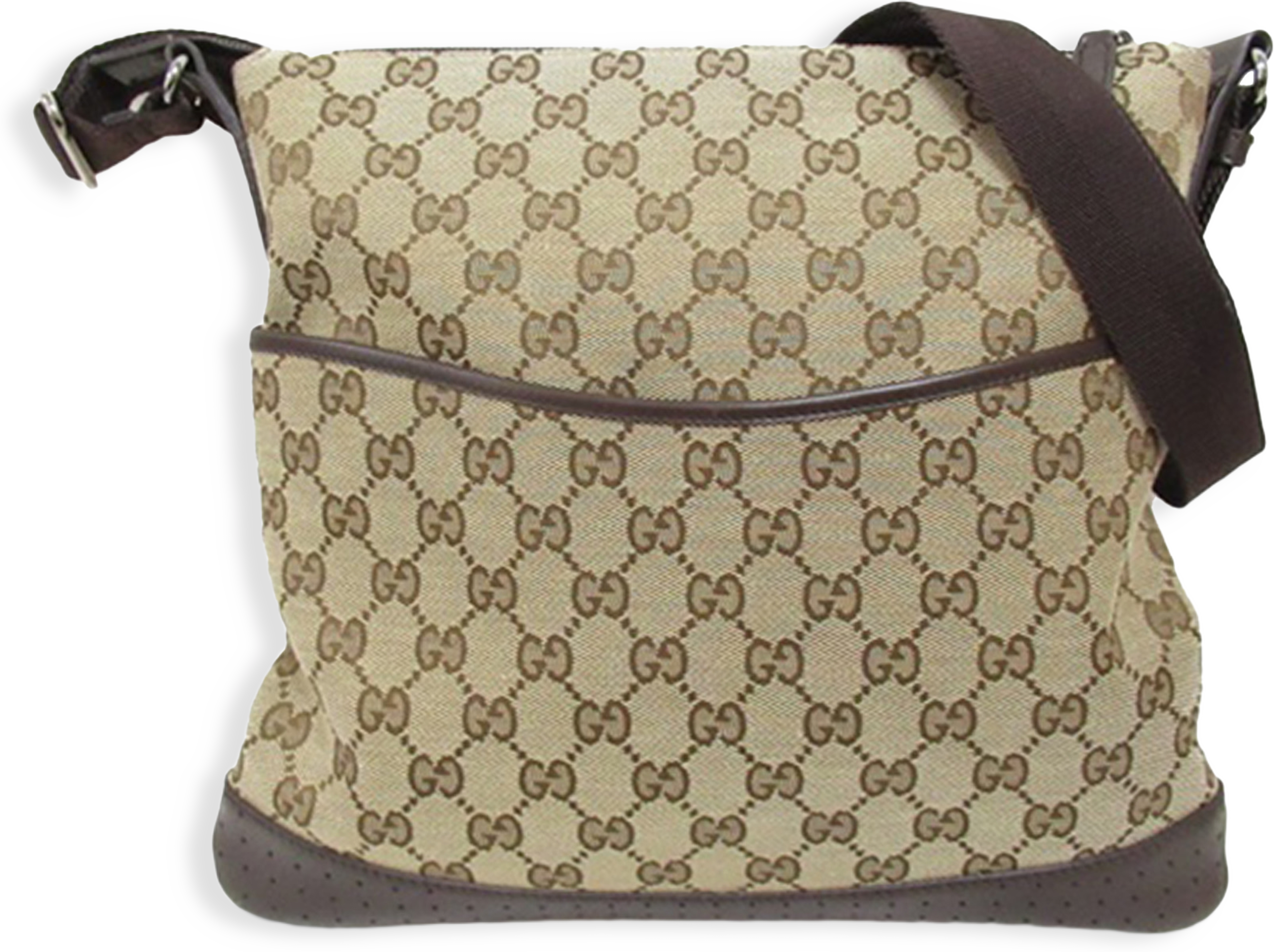 Gucci Gg Canvas Crossbody Bag