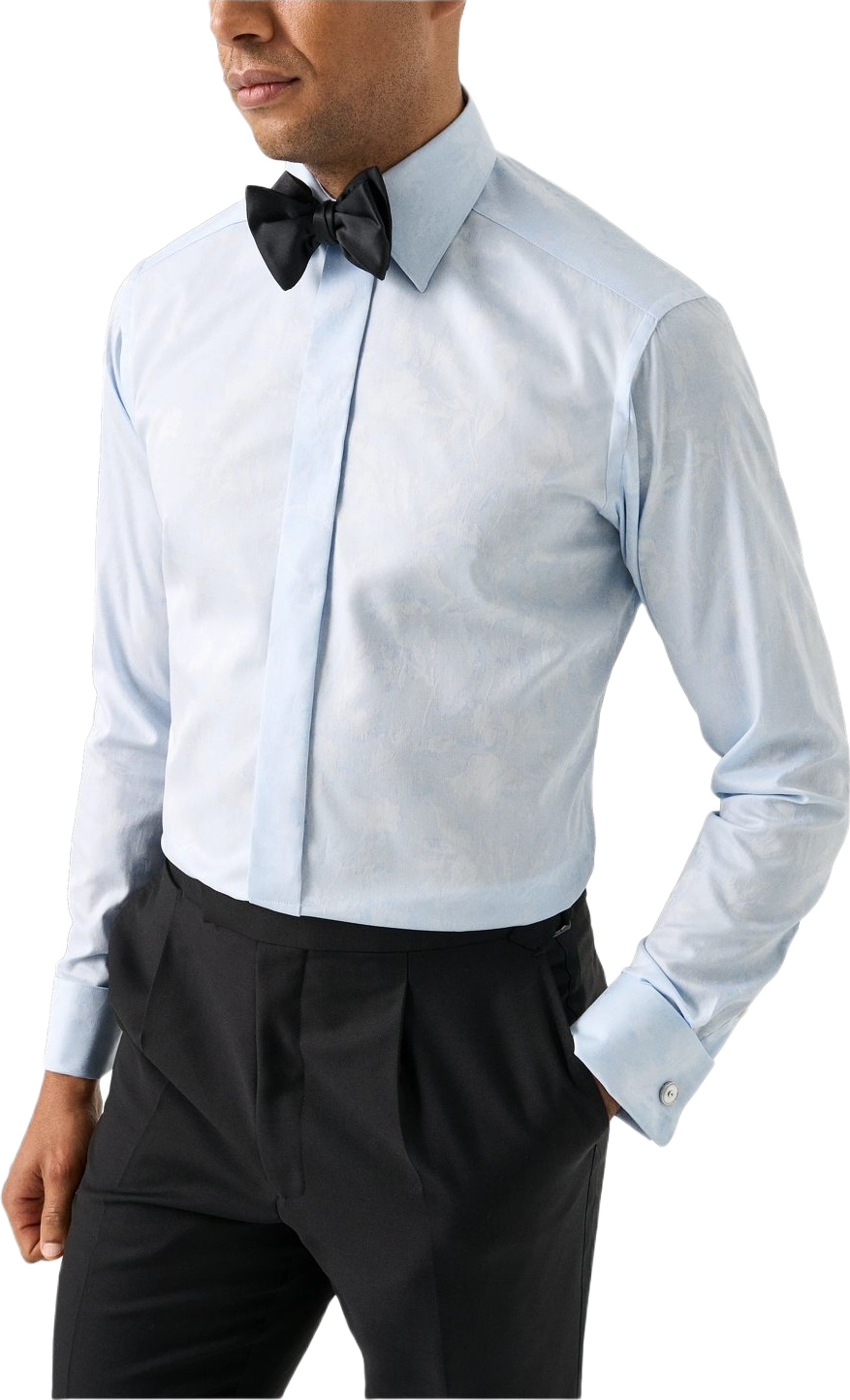 Jacquard-skjorta Slim Fit