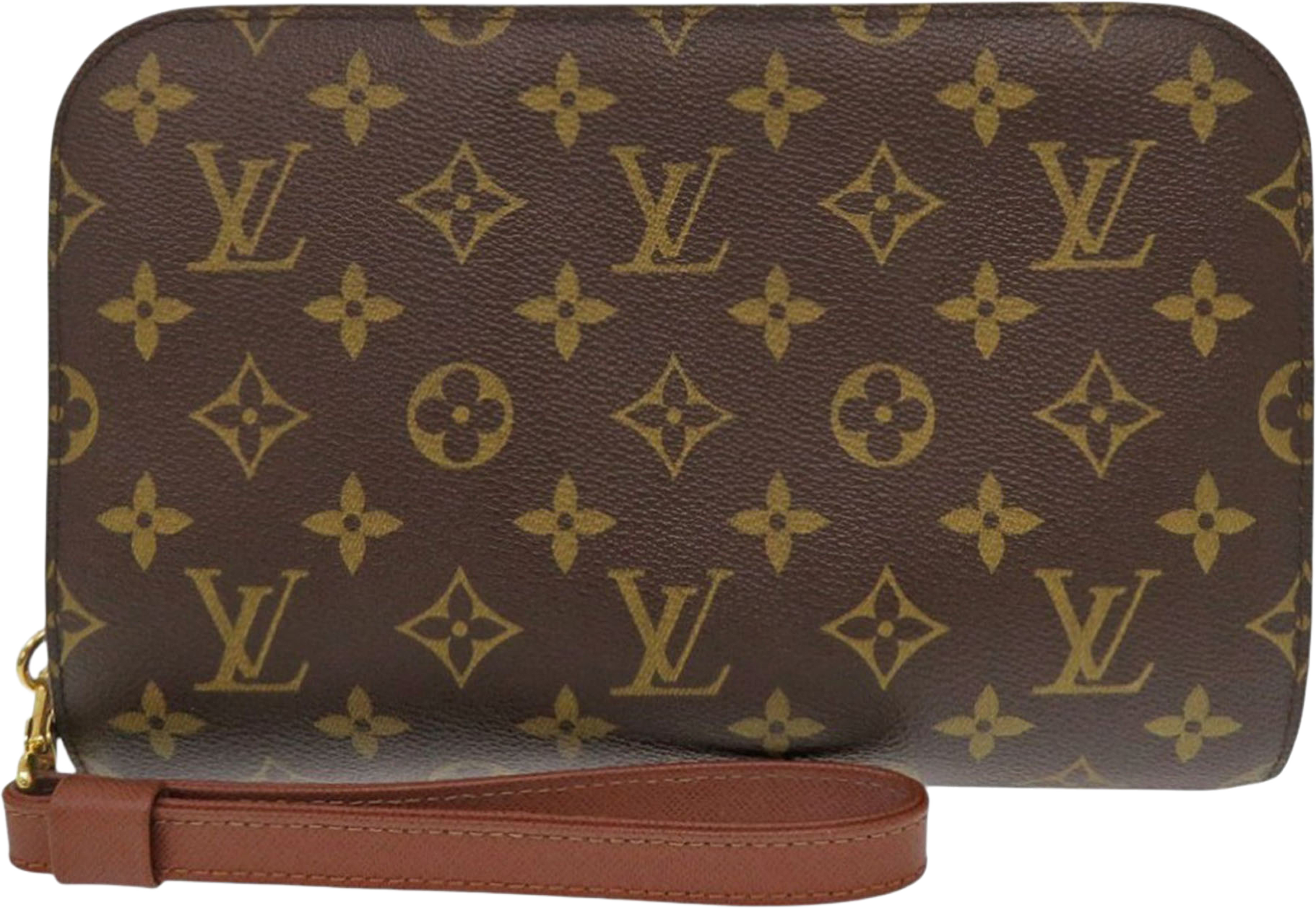 Louis Vuitton Monogram Orsay, från Luxclusif, i färgen brown. Klicka för att öppna bilden i stort format