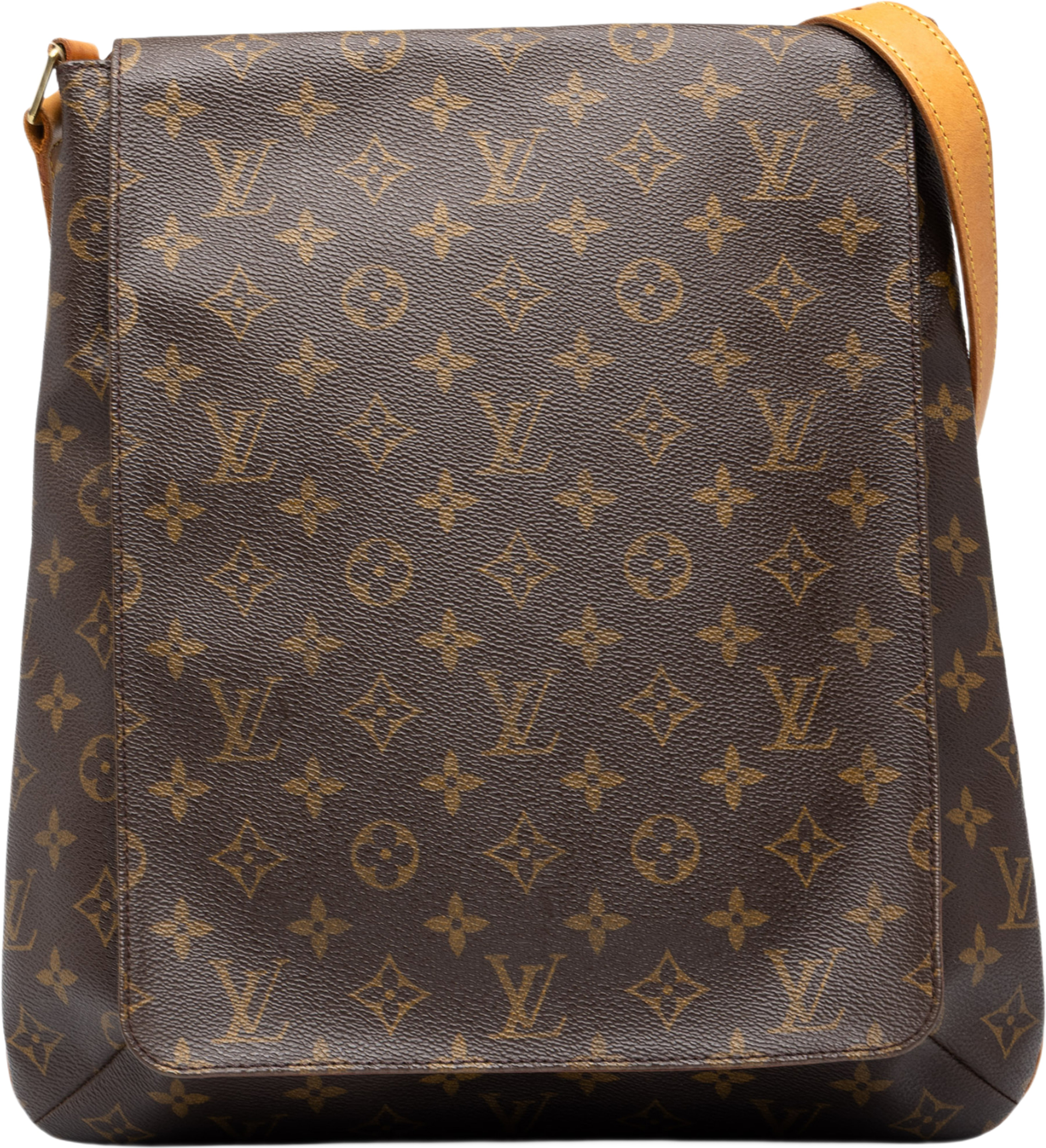 Louis Vuitton Monogram Musette Salsa Gm, från Luxclusif, i färgen brun. Klicka för att öppna bilden i stort format