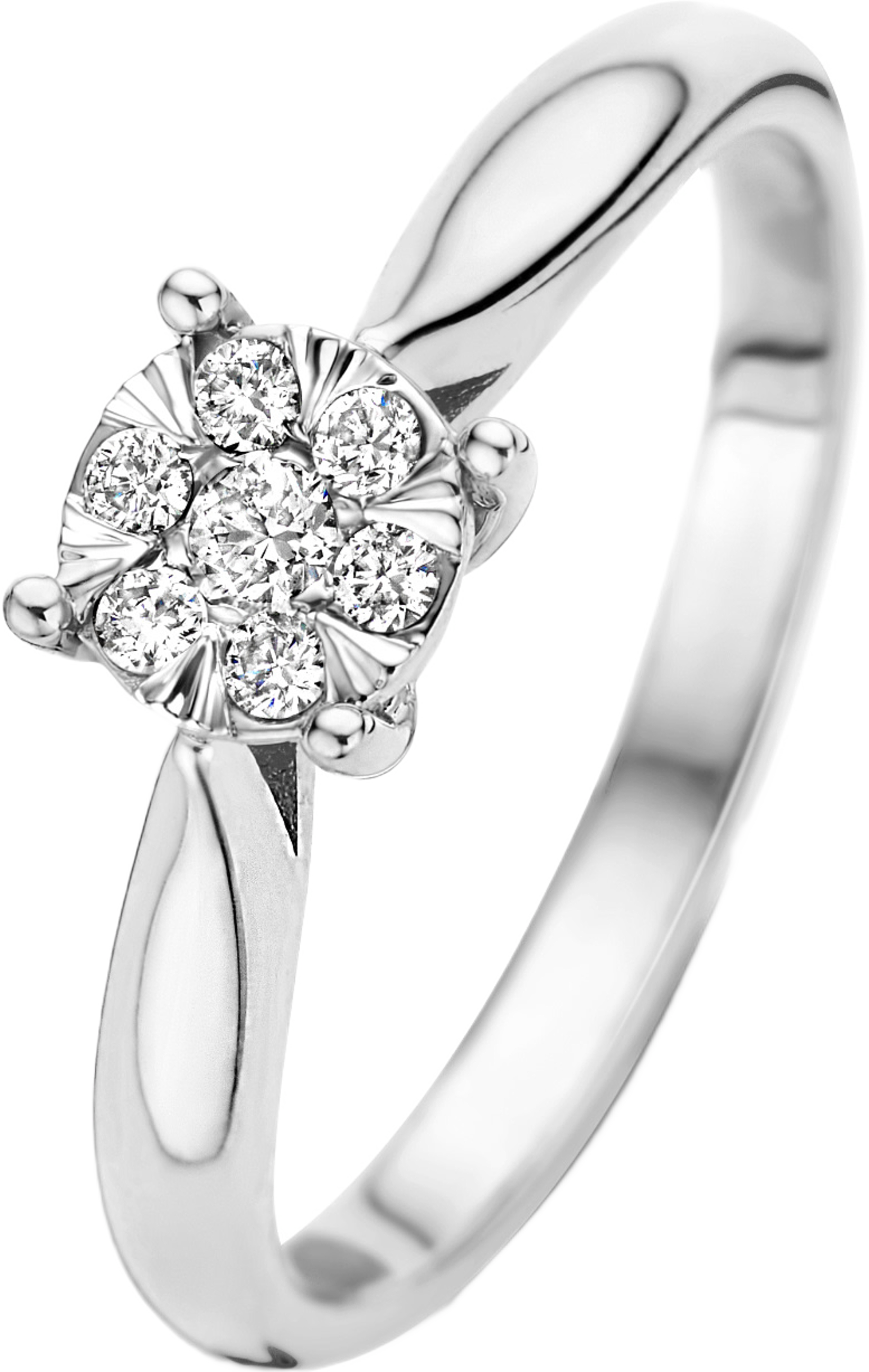 De La Paix Vitt Guld Ring