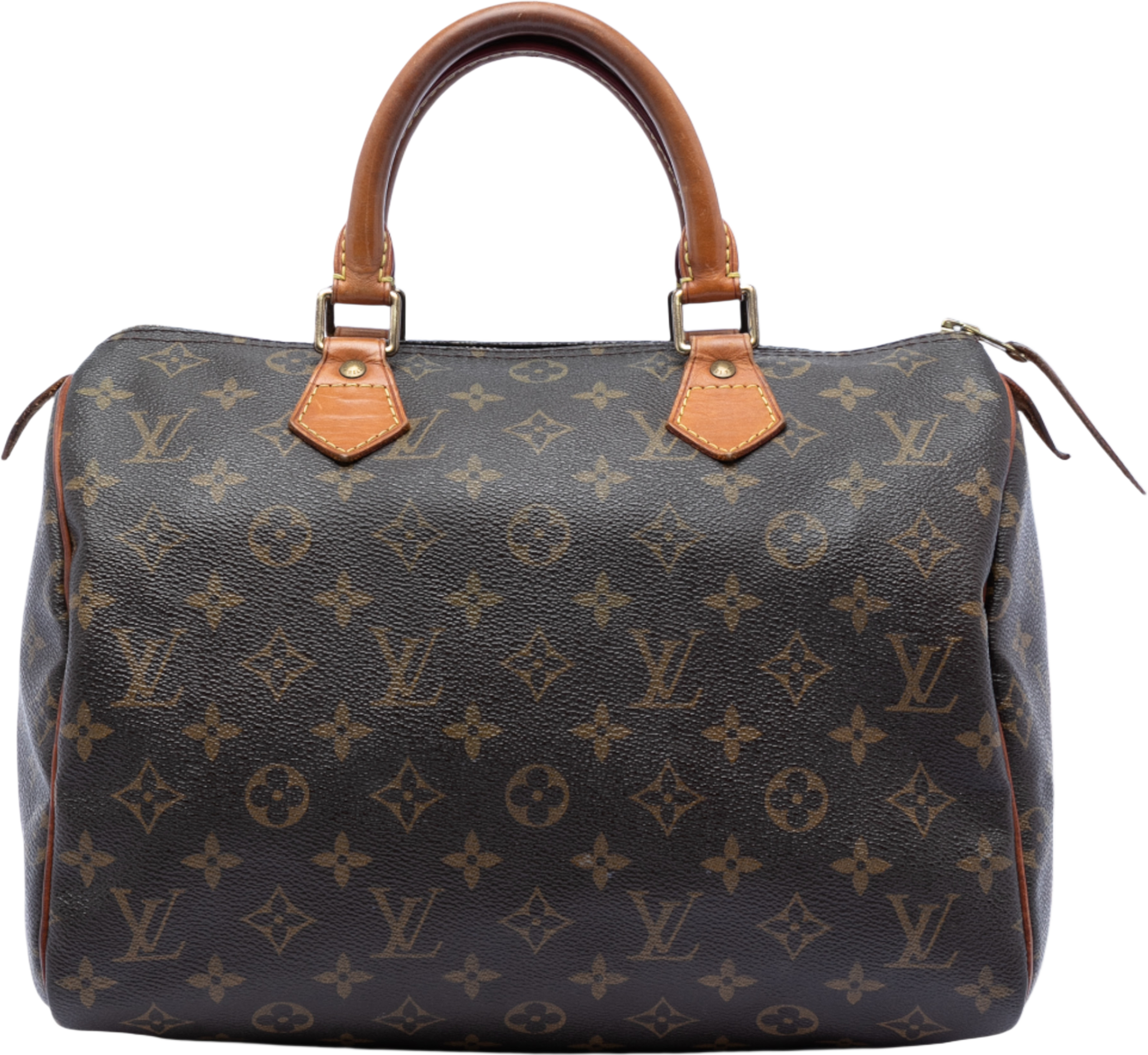 Louis Vuitton Monogram Speedy 30, från Luxclusif, i färgen brown. Klicka för att öppna bilden i stort format