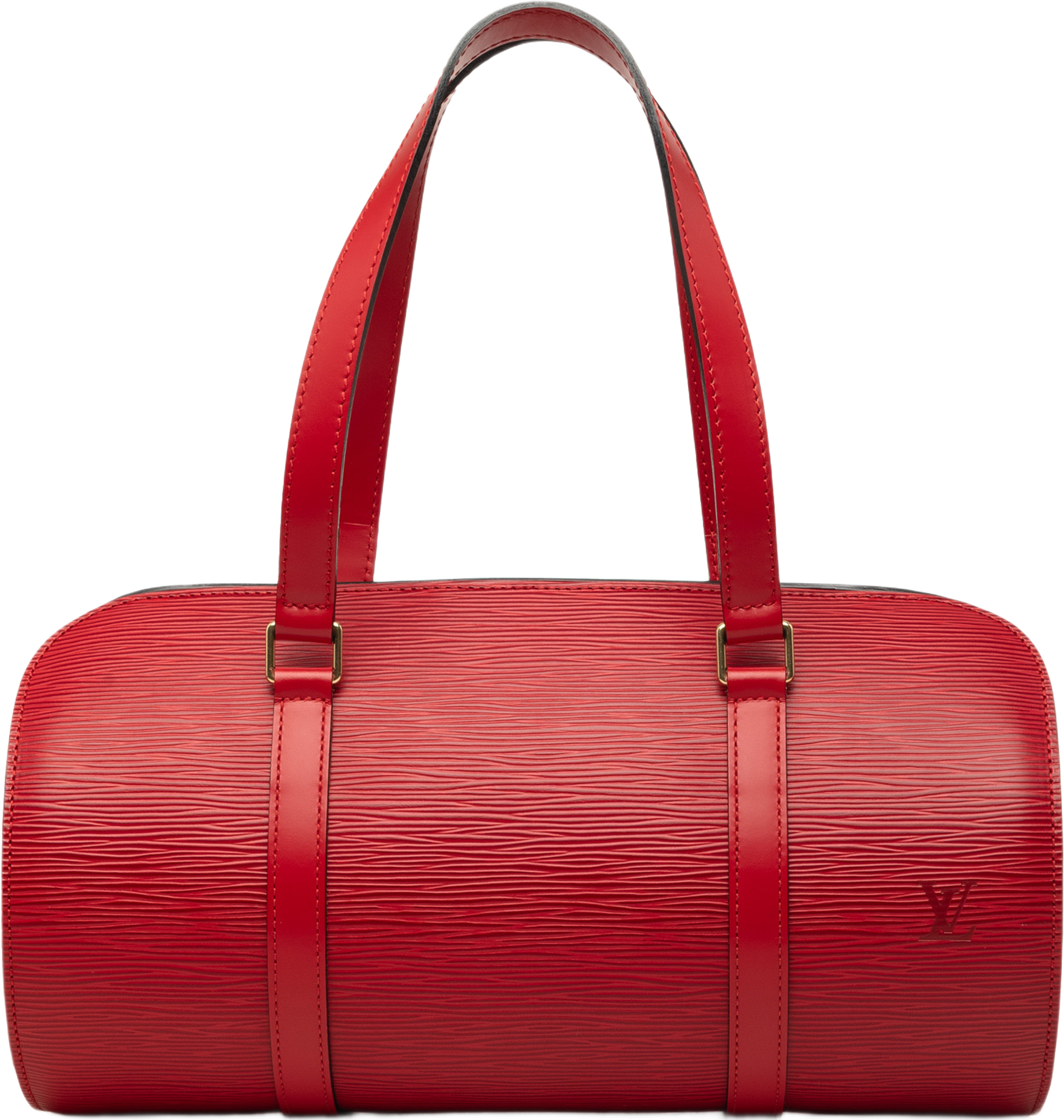 Louis Vuitton Epi Soufflot, från Luxclusif, i färgen röd. Klicka för att öppna bilden i stort format