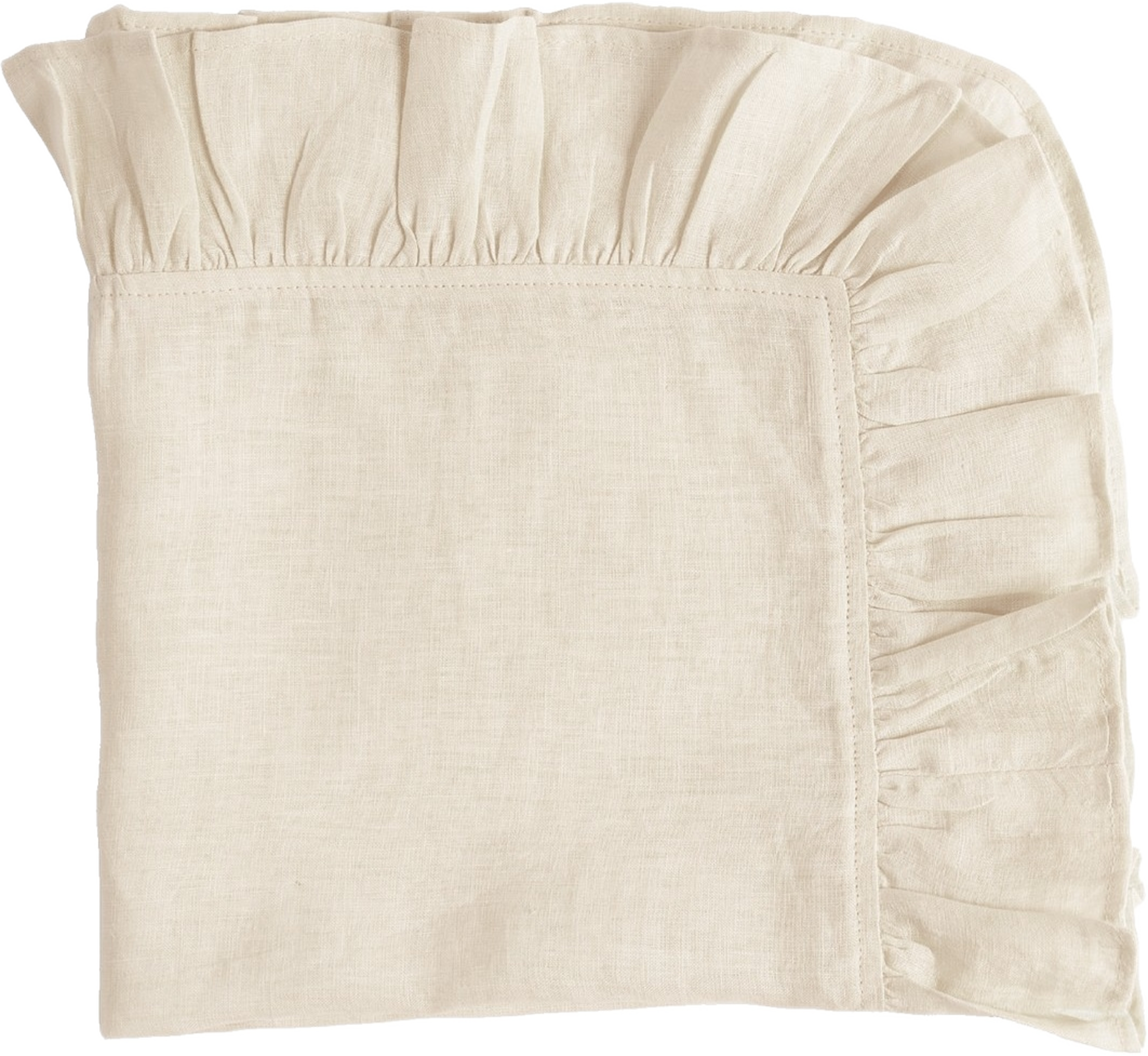 Bell Servett - 50x50 Cm, från Pick A Poppy, i färgen white. Klicka för att öppna bilden i stort format