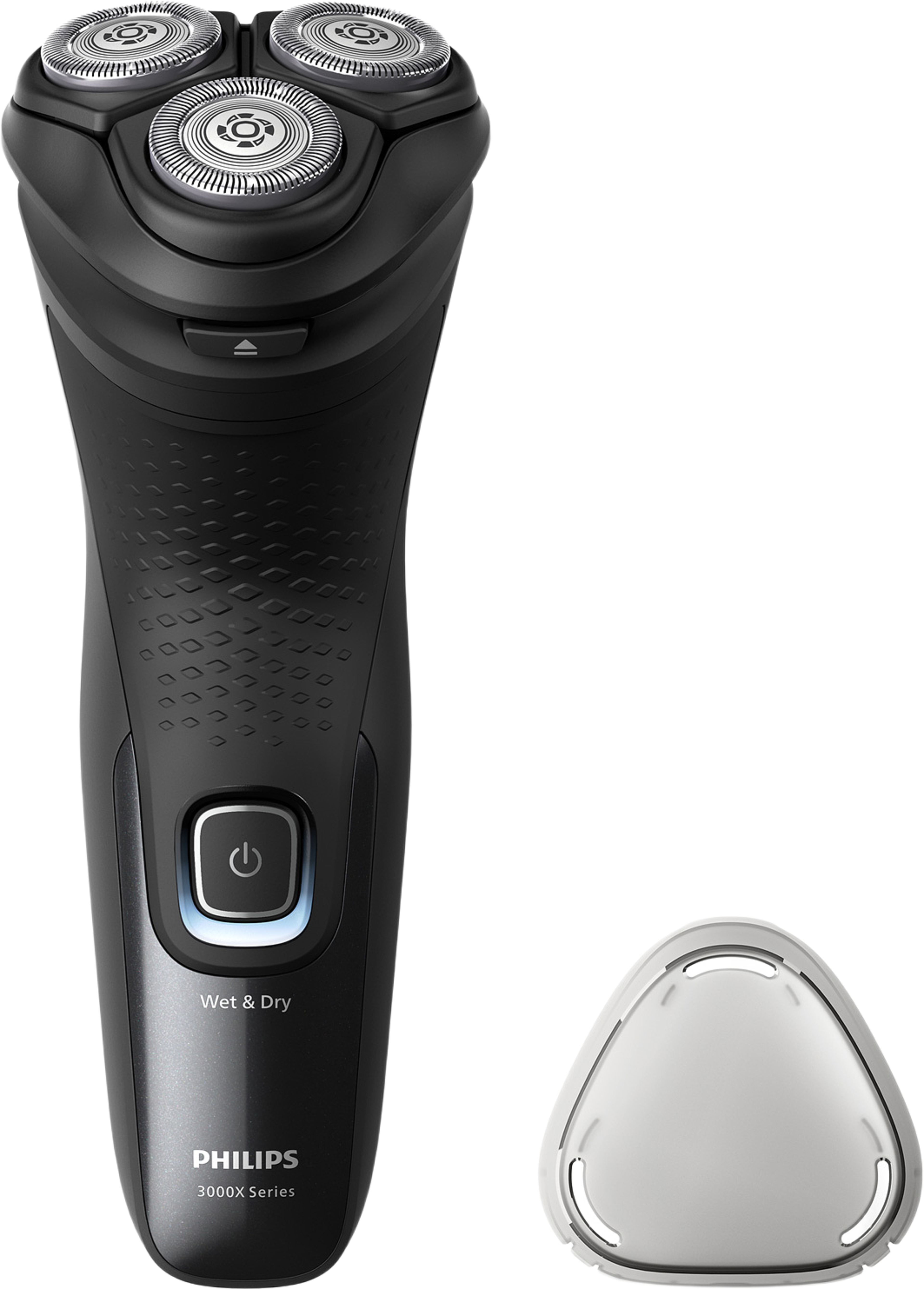 Rakapparat X3051/00, från Philips, i färgen svart. Klicka för att öppna bilden i stort format