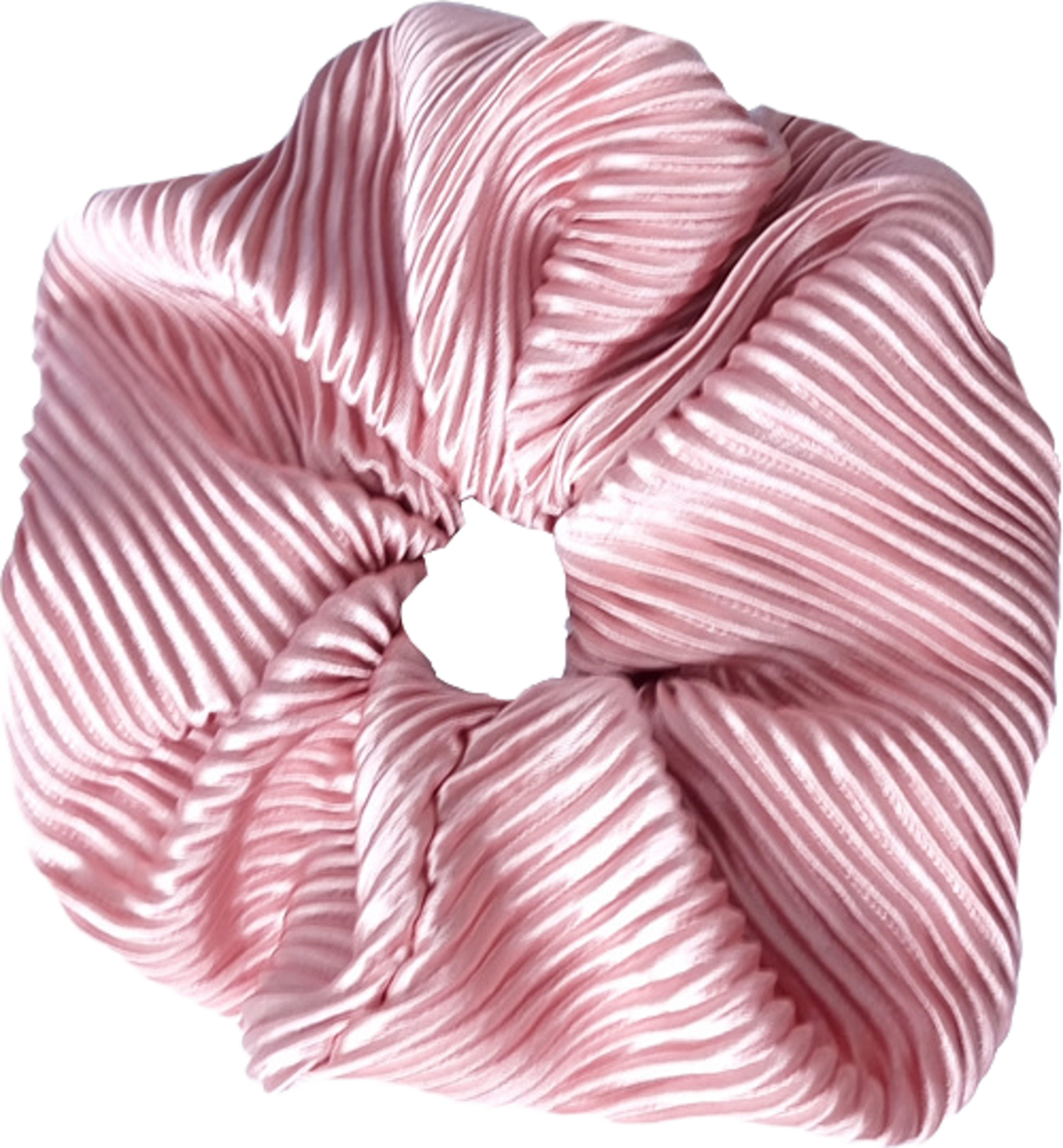 Stor Plisserad Scrunchie Xl