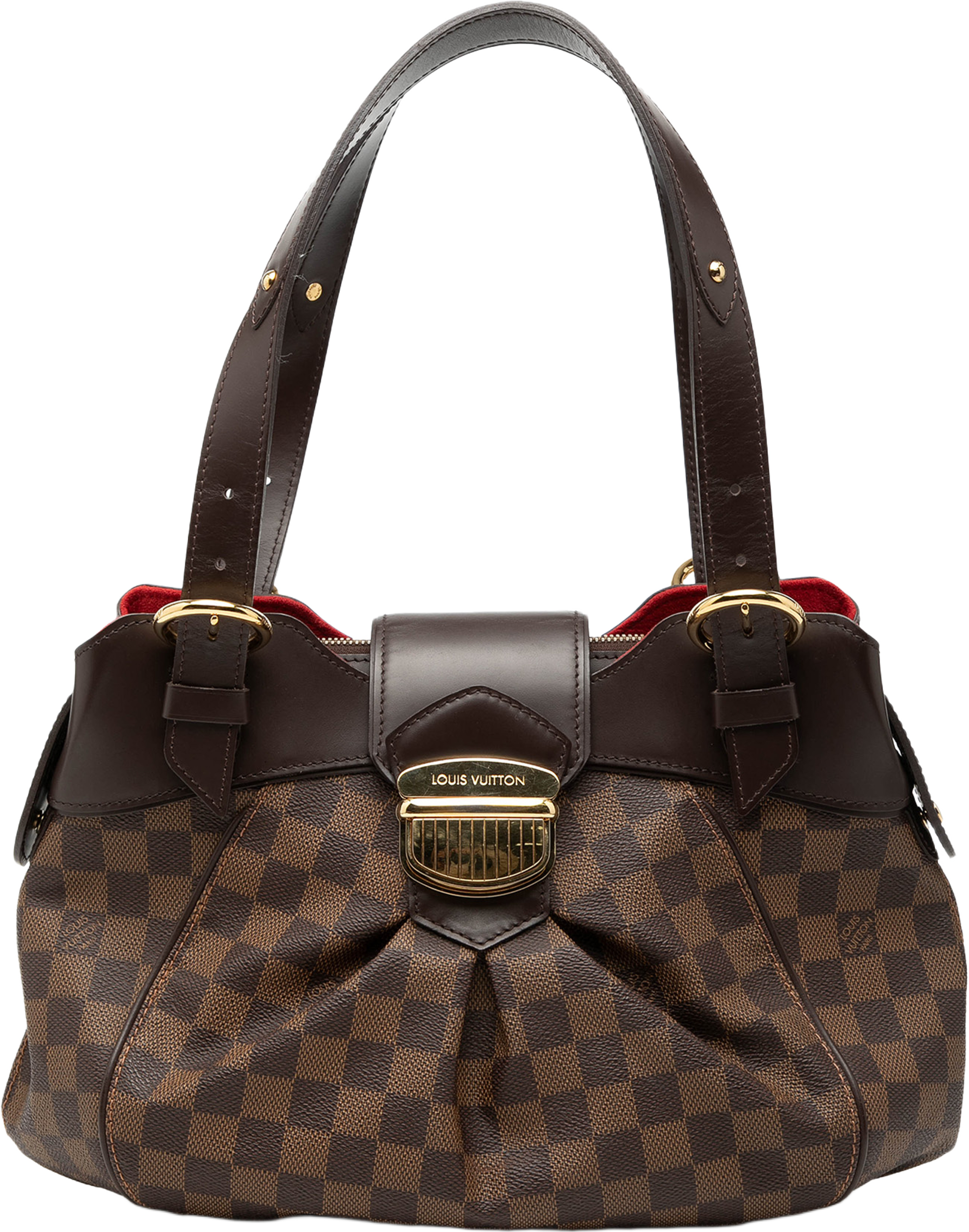 Louis Vuitton Damier Ebene Sistina Pm, från Luxclusif, i färgen brown. Klicka för att öppna bilden i stort format