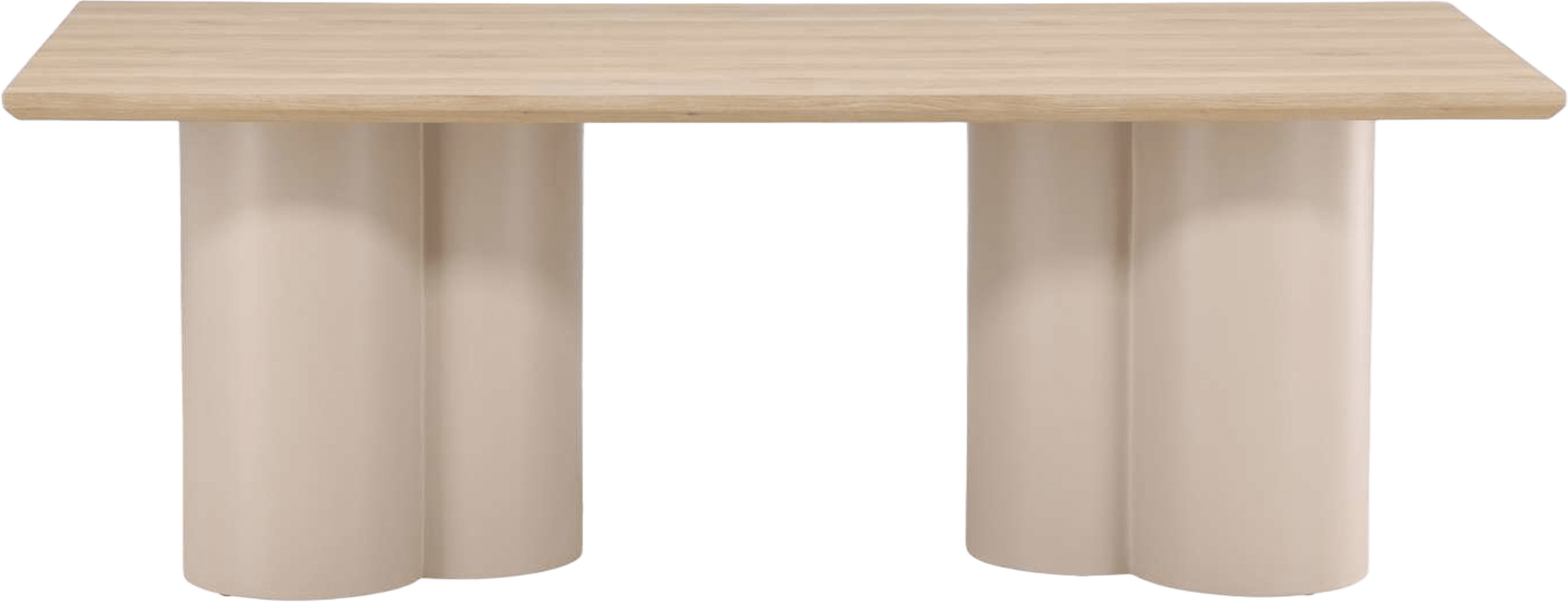 Olivia Rektangulärt Matbord, från Venture Home, i färgen beige,whitewash. Klicka för att öppna bilden i stort format