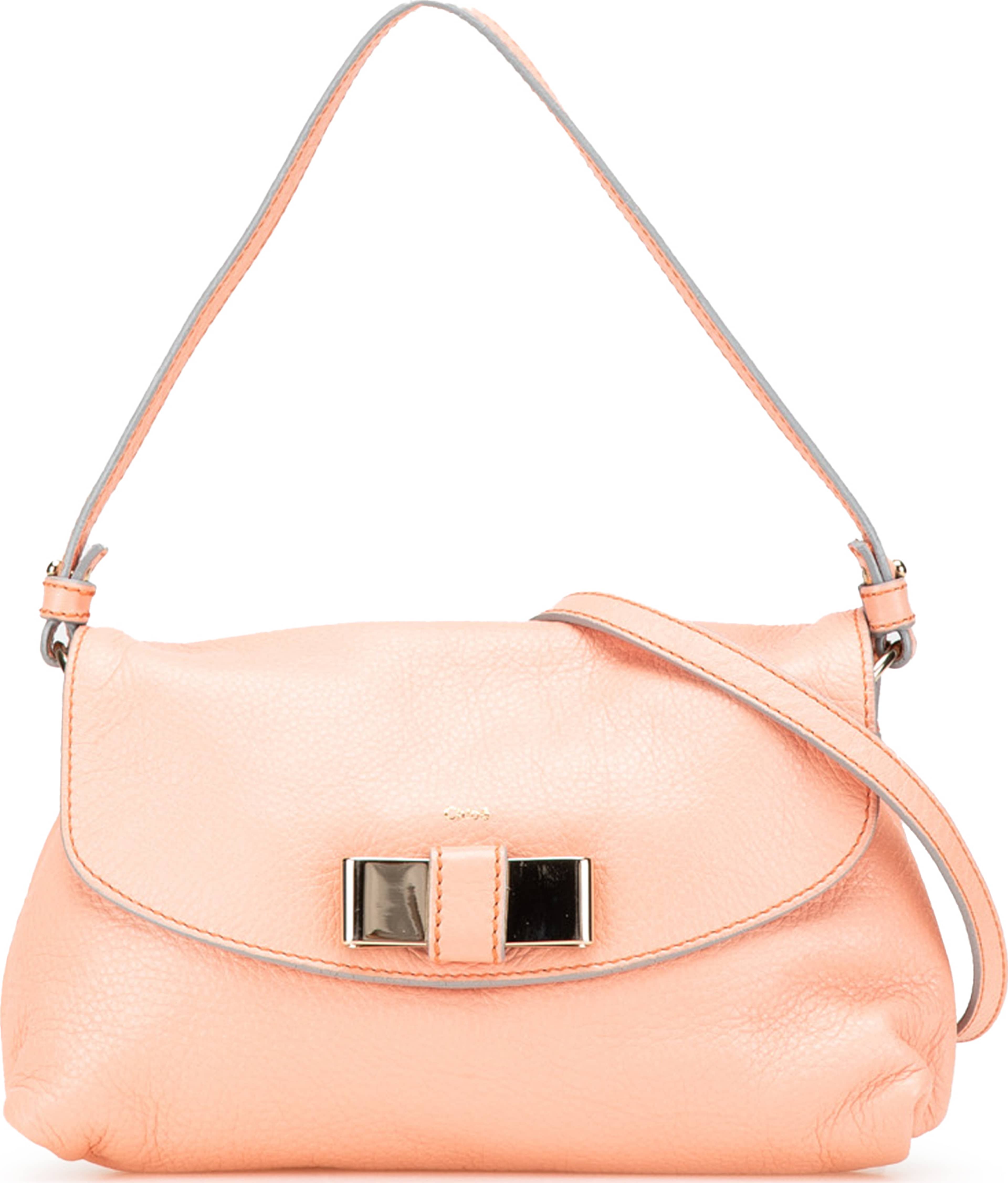 Chloé Leather Lily Bow Satchel