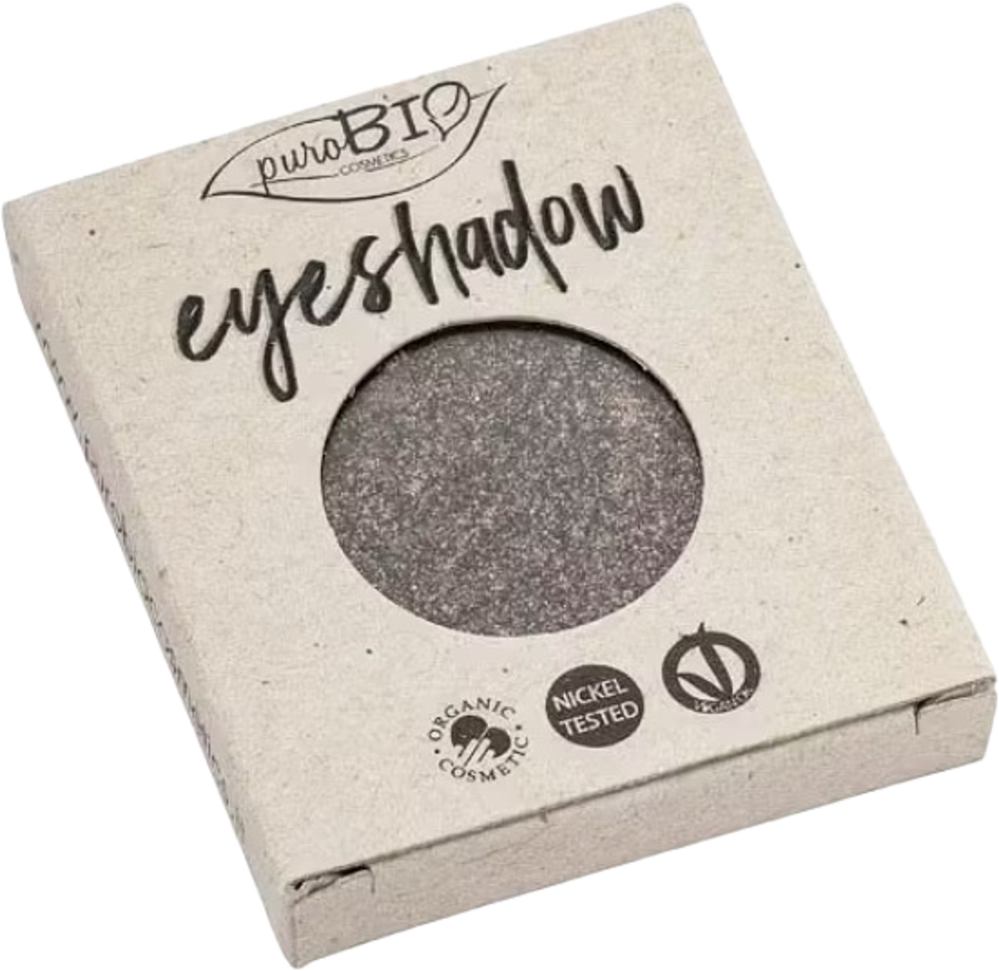 Eyeshadows - Powder - Refill, från PuroBio, i färgen 19 duochrome grey refill. Klicka för att öppna bilden i stort format