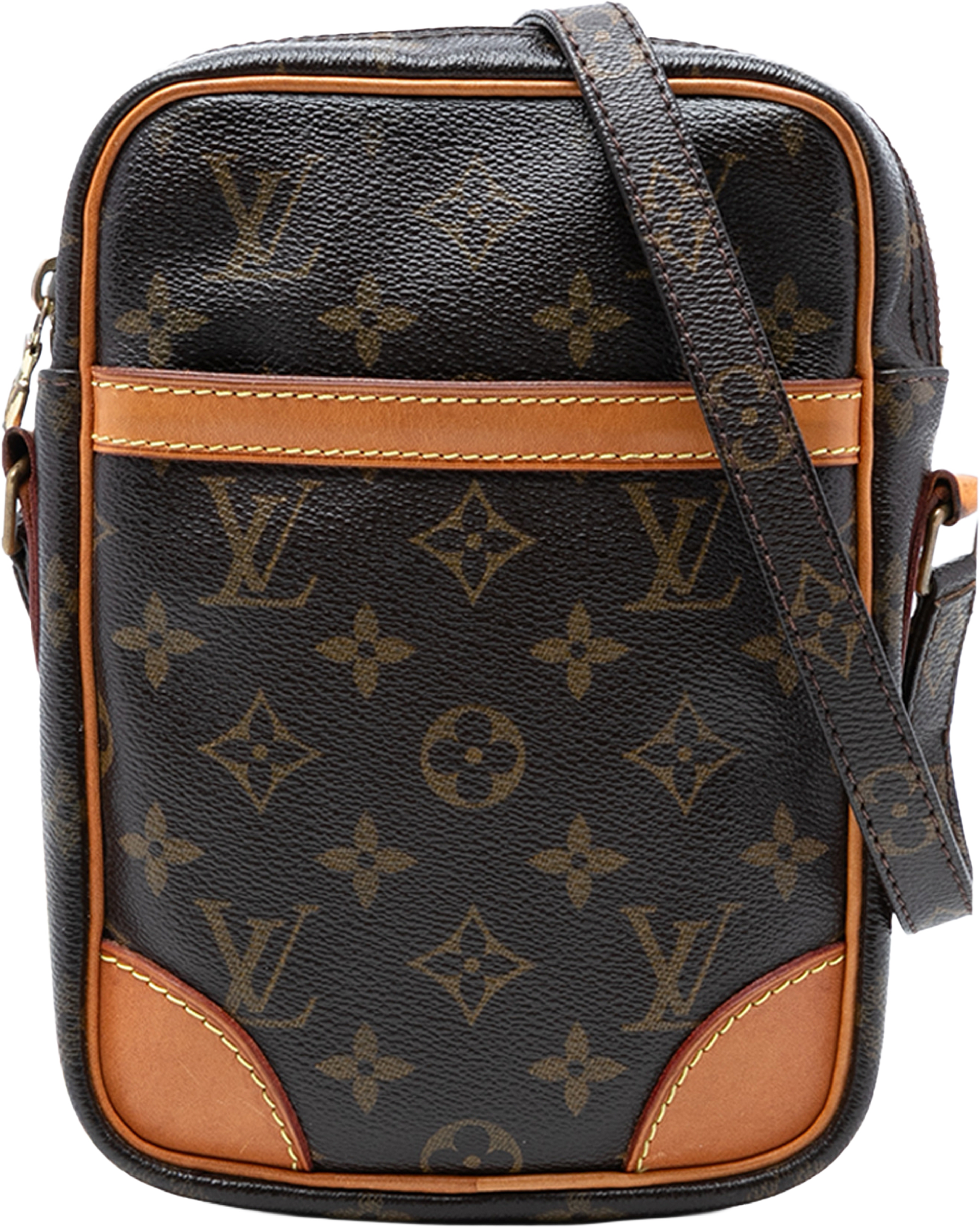 Louis Vuitton Monogram Danube, från Luxclusif, i färgen brown. Klicka för att öppna bilden i stort format