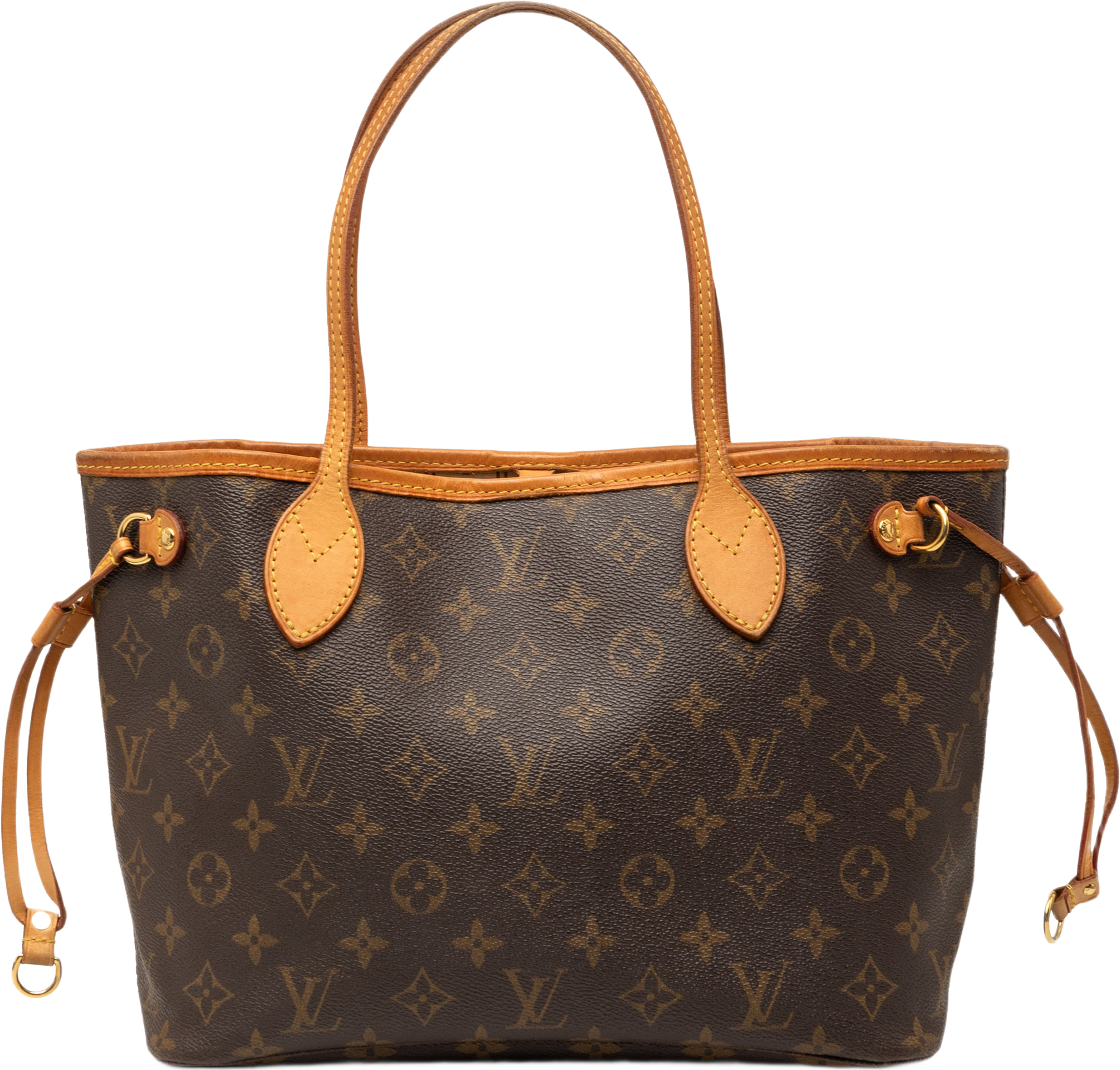 Louis Vuitton Monogram Neverfull Pm, från Luxclusif, i färgen brun. Klicka för att öppna bilden i stort format