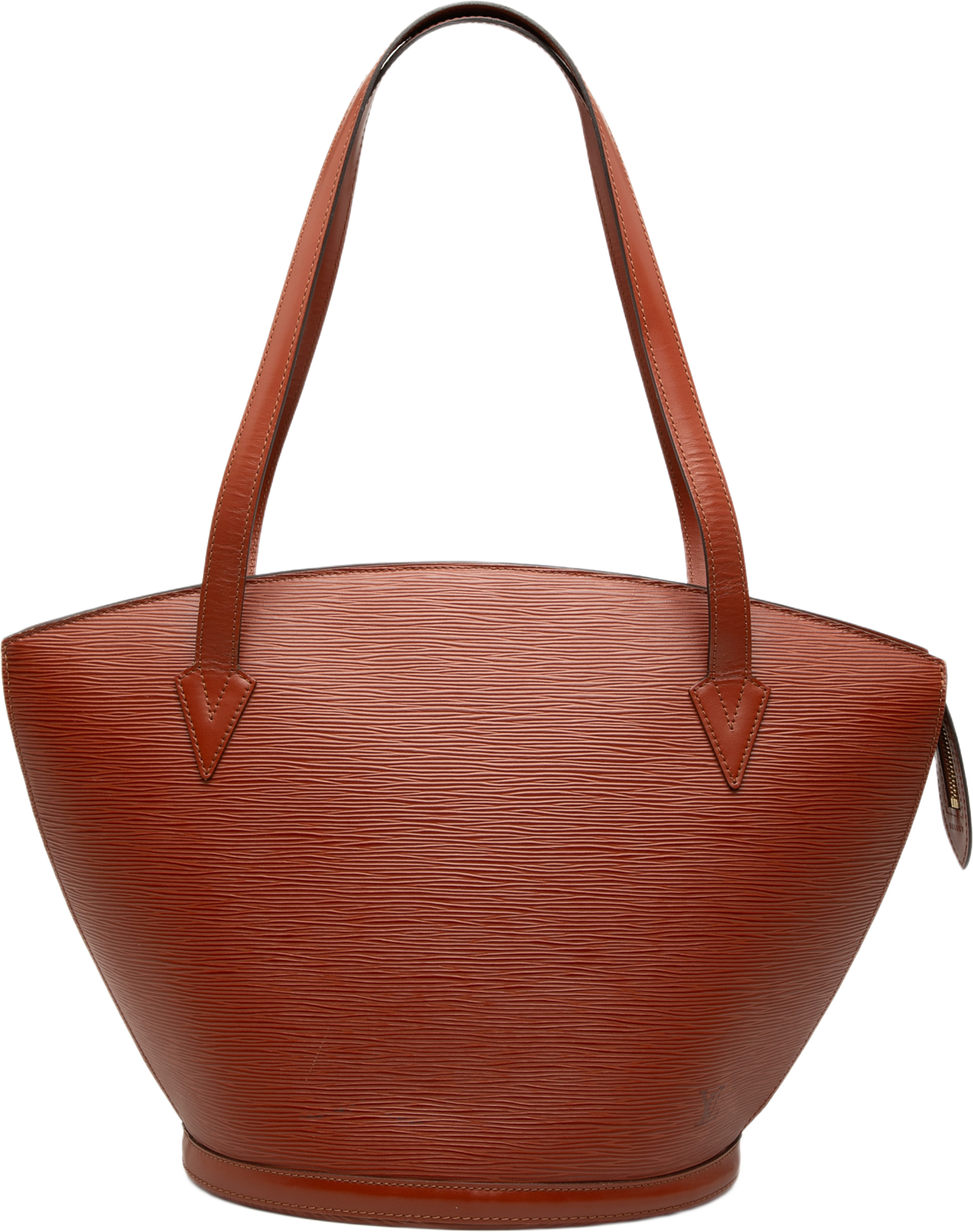 Louis Vuitton Epi Saint Jacques Gm Long Strap, från Luxclusif, i färgen brown. Klicka för att öppna bilden i stort format