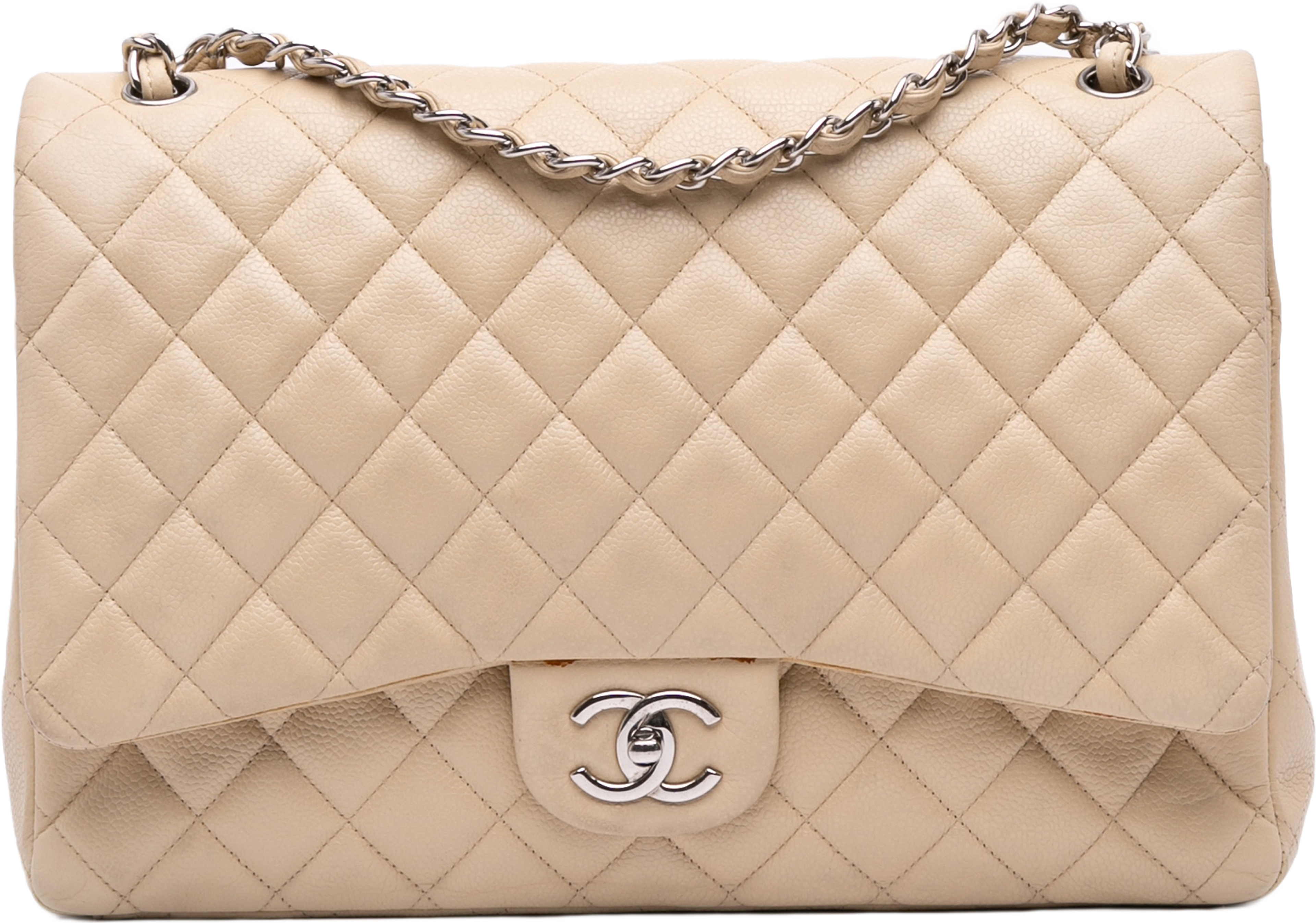 Chanel Maxi Classic Caviar Double Flap