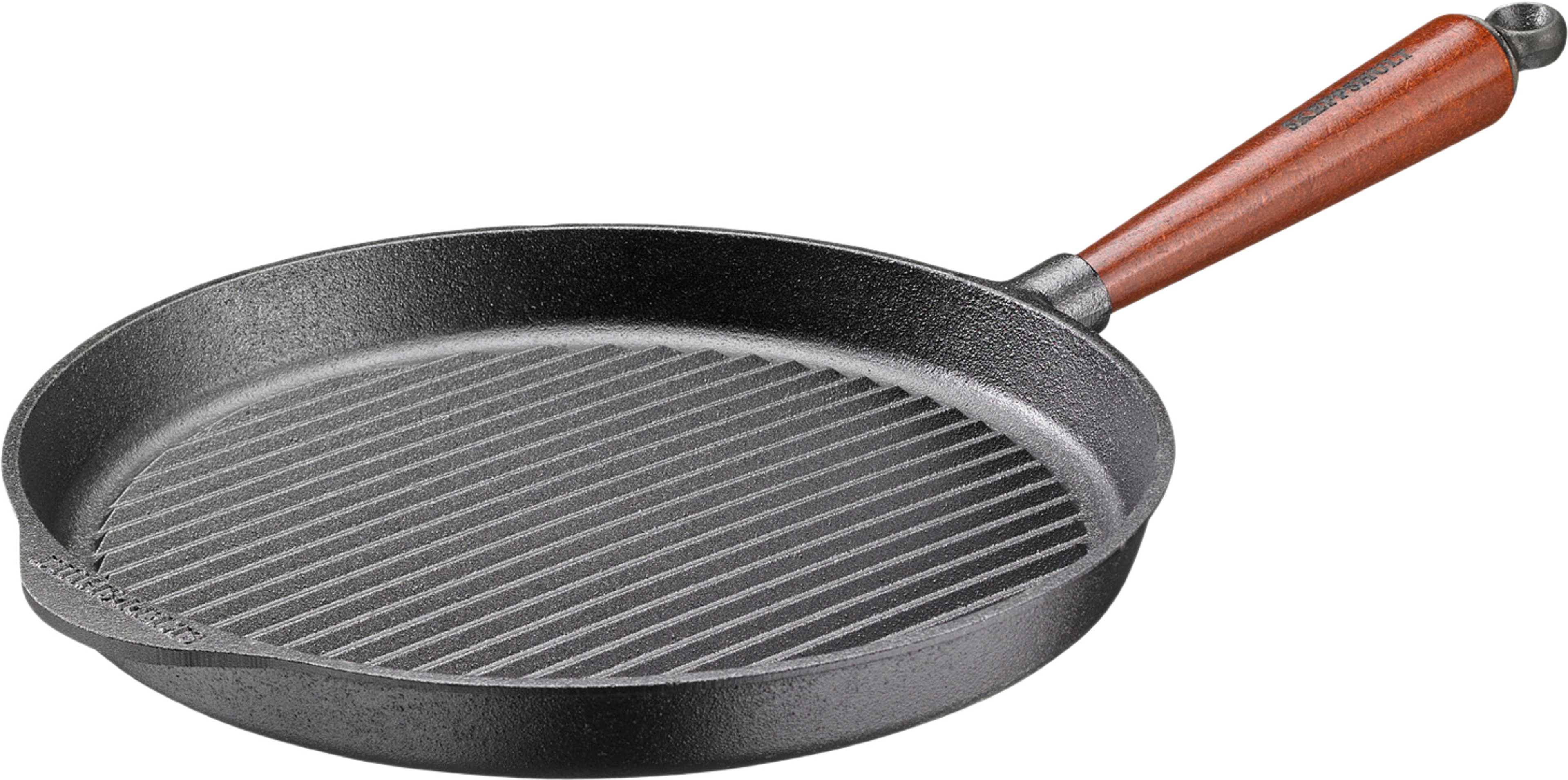 Grillpanna 28cm Traditional, från Skeppshult, i färgen svart. Klicka för att öppna bilden i stort format