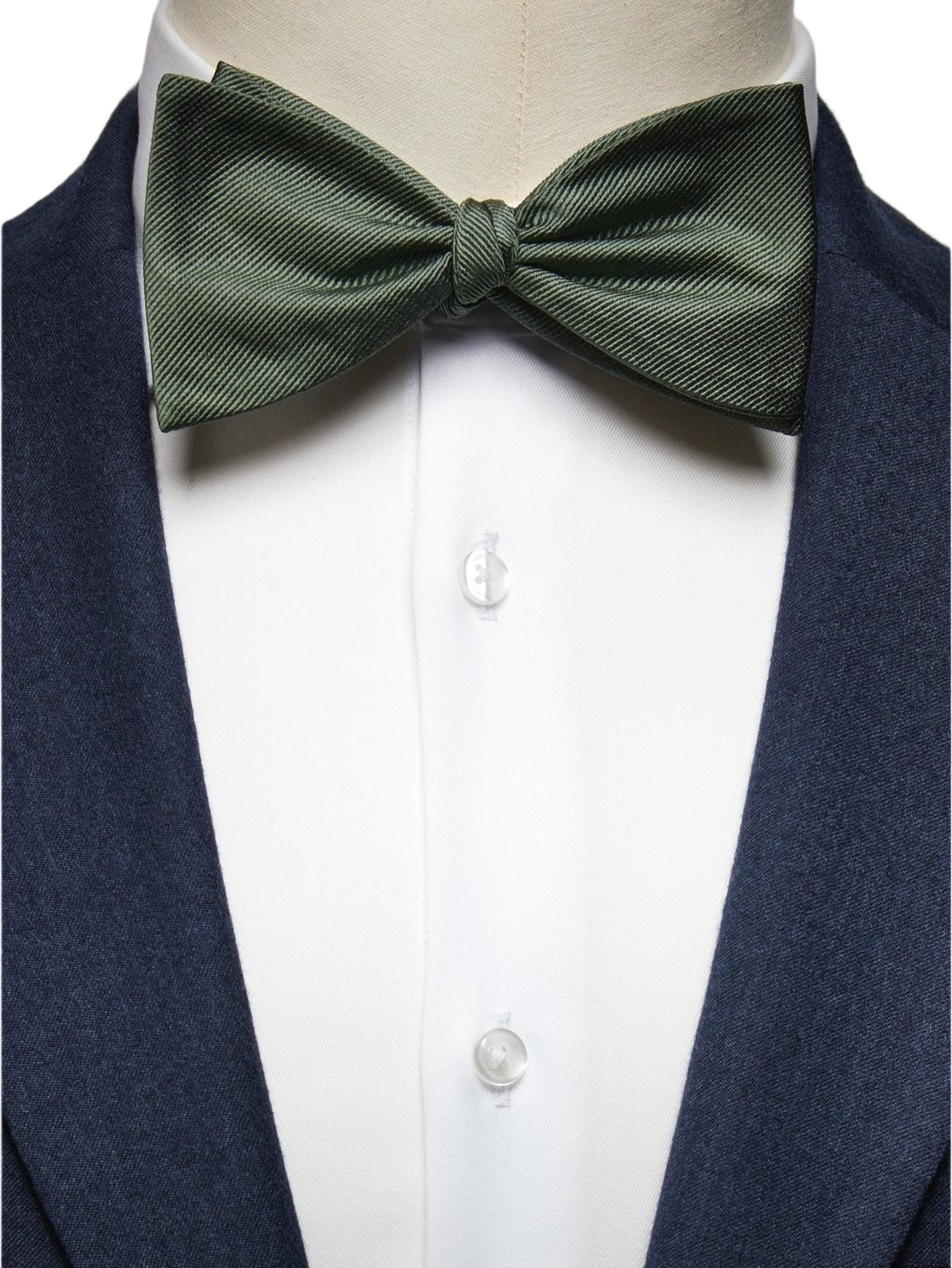 Bow Tie Plain Self Tied