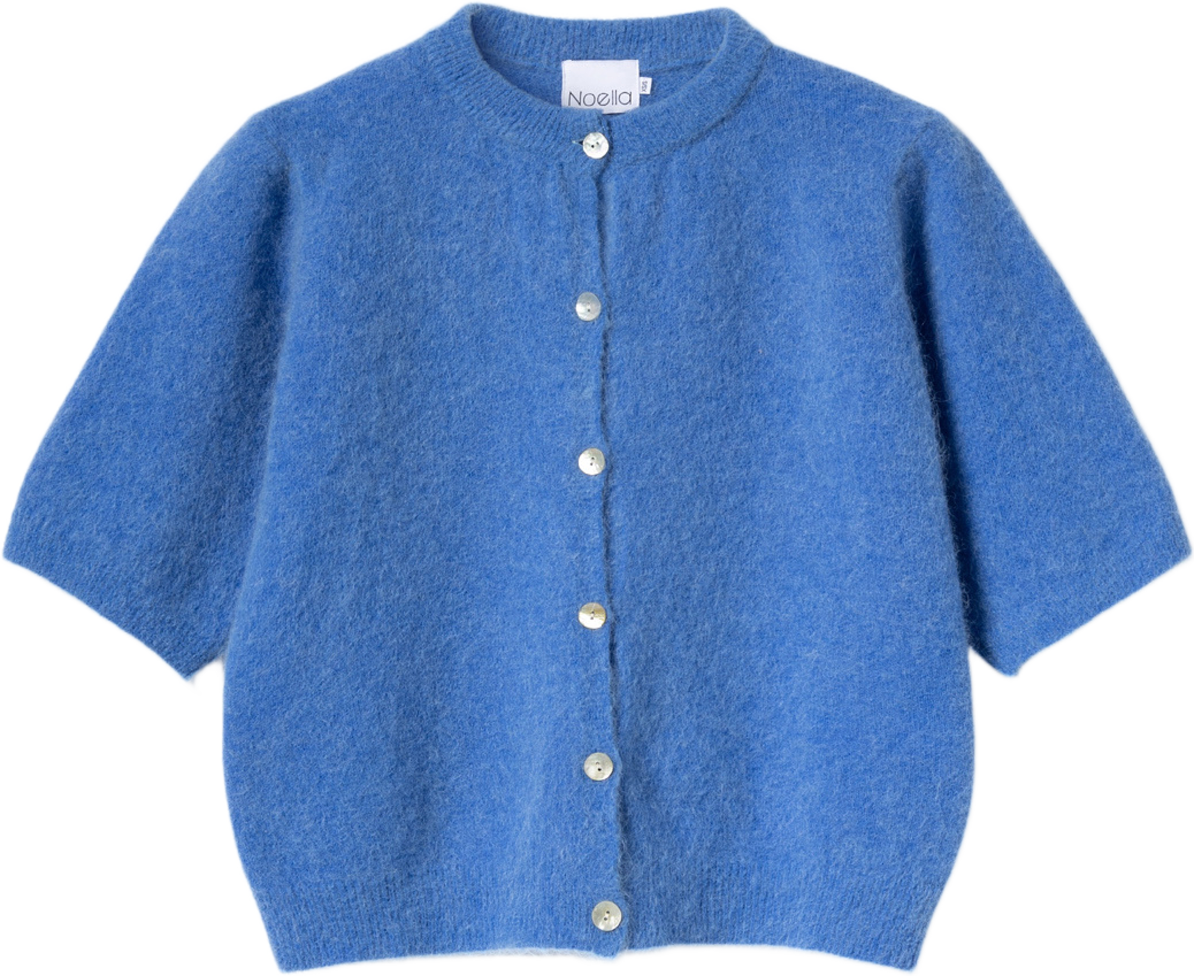 Kae Ss Knit Cardigan - Dove Blue