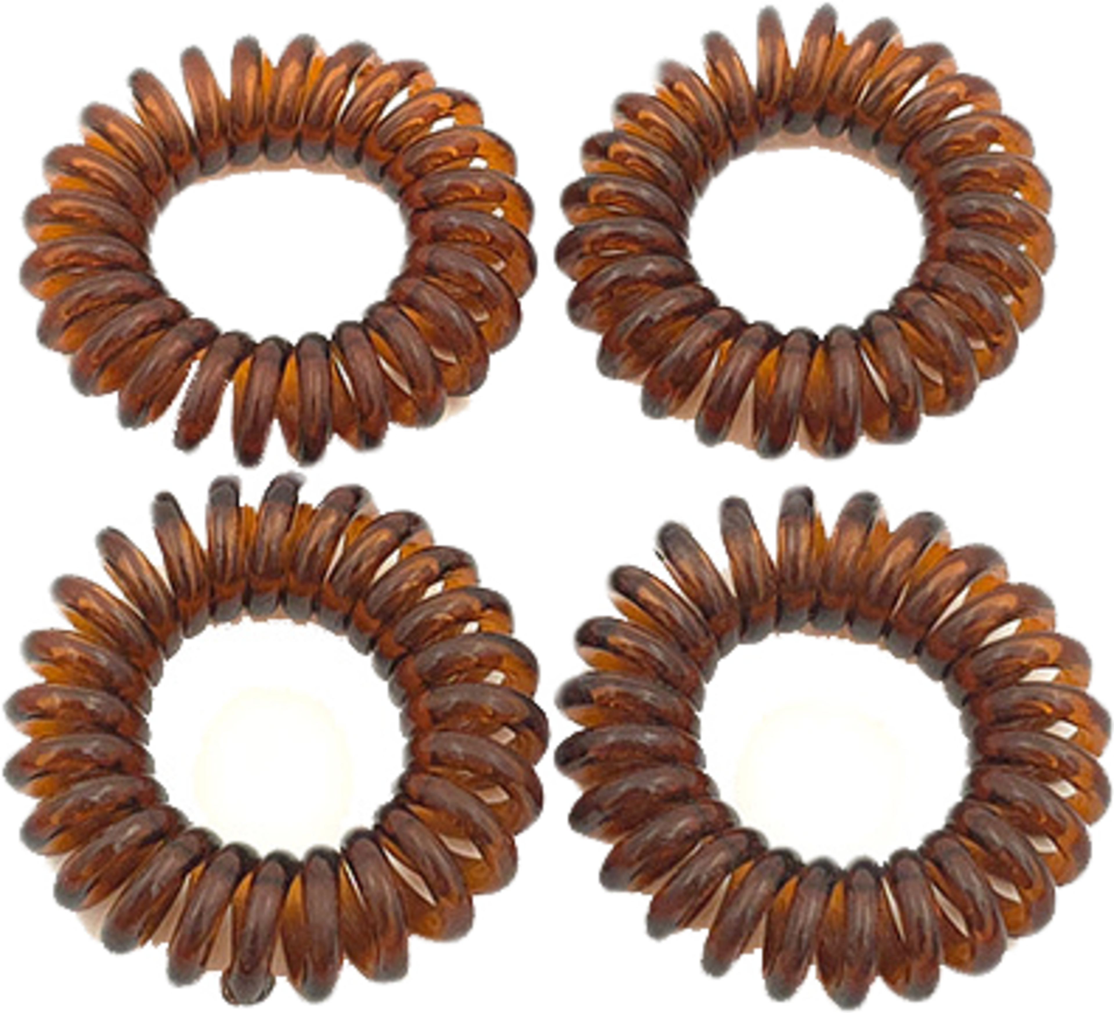 Hårsnodd Telefonsladd 4p, från Complement, i färgen brown. Klicka för att öppna bilden i stort format