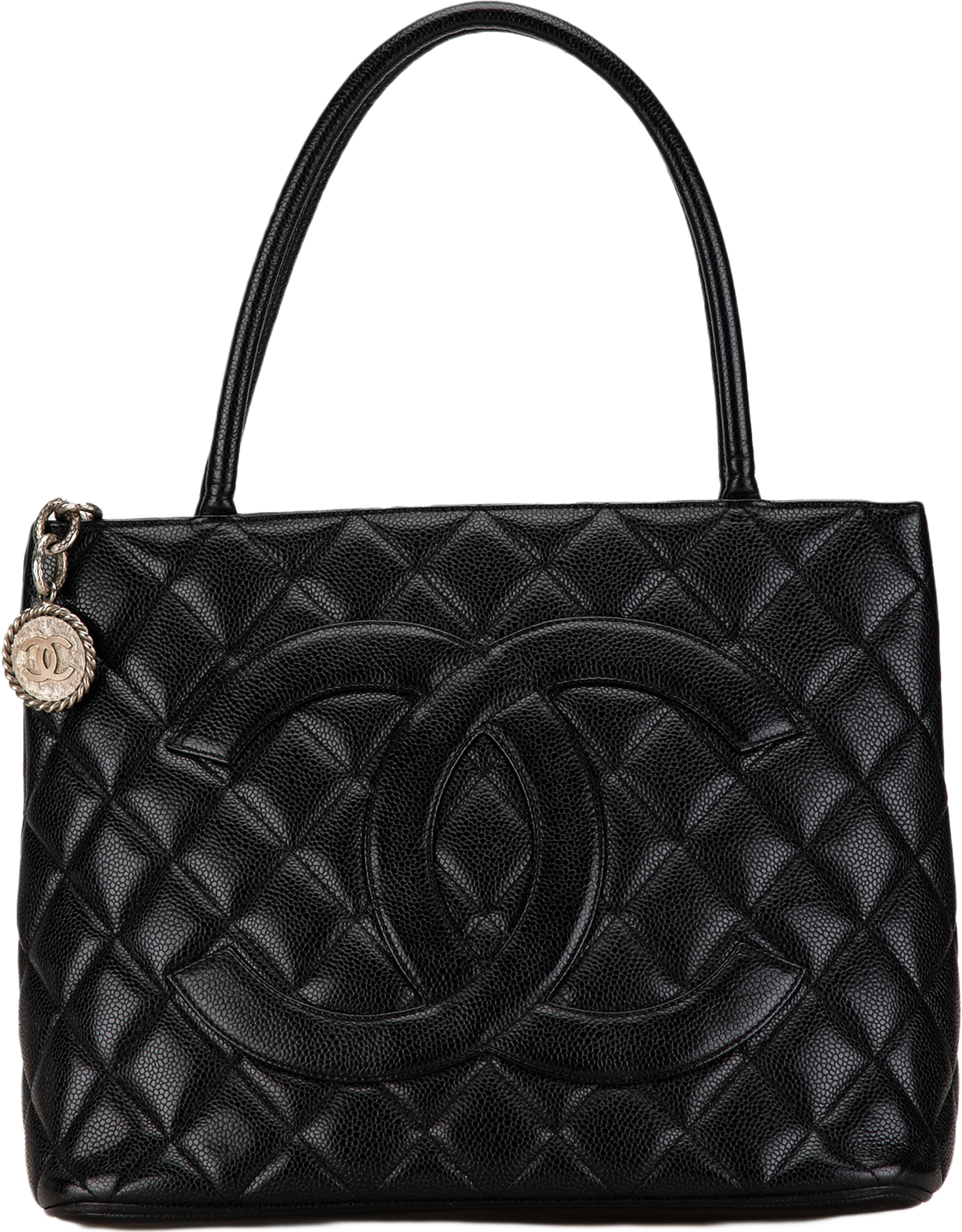 Chanel Caviar Medallion Tote