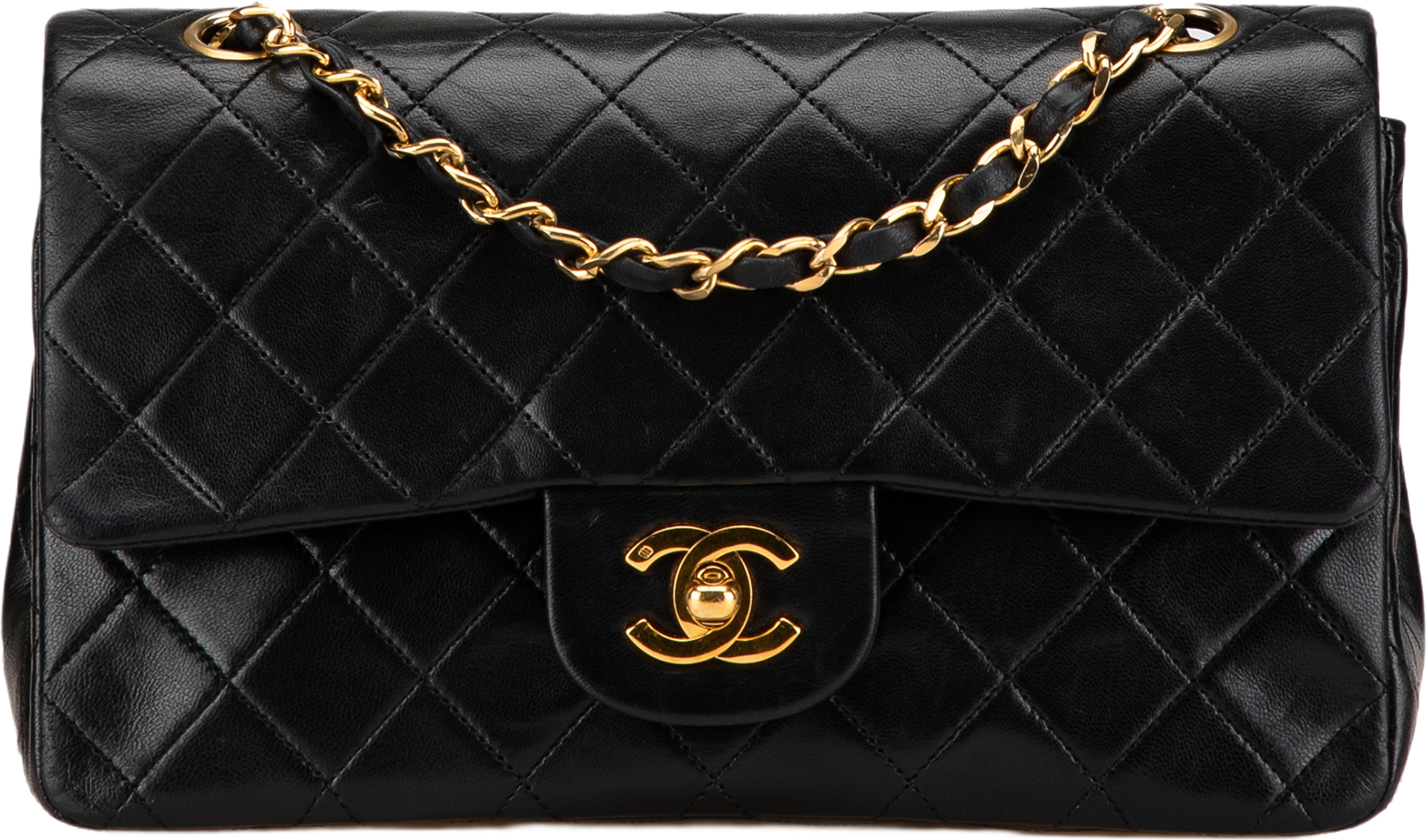 Chanel Small Classic Lambskin Double Flap