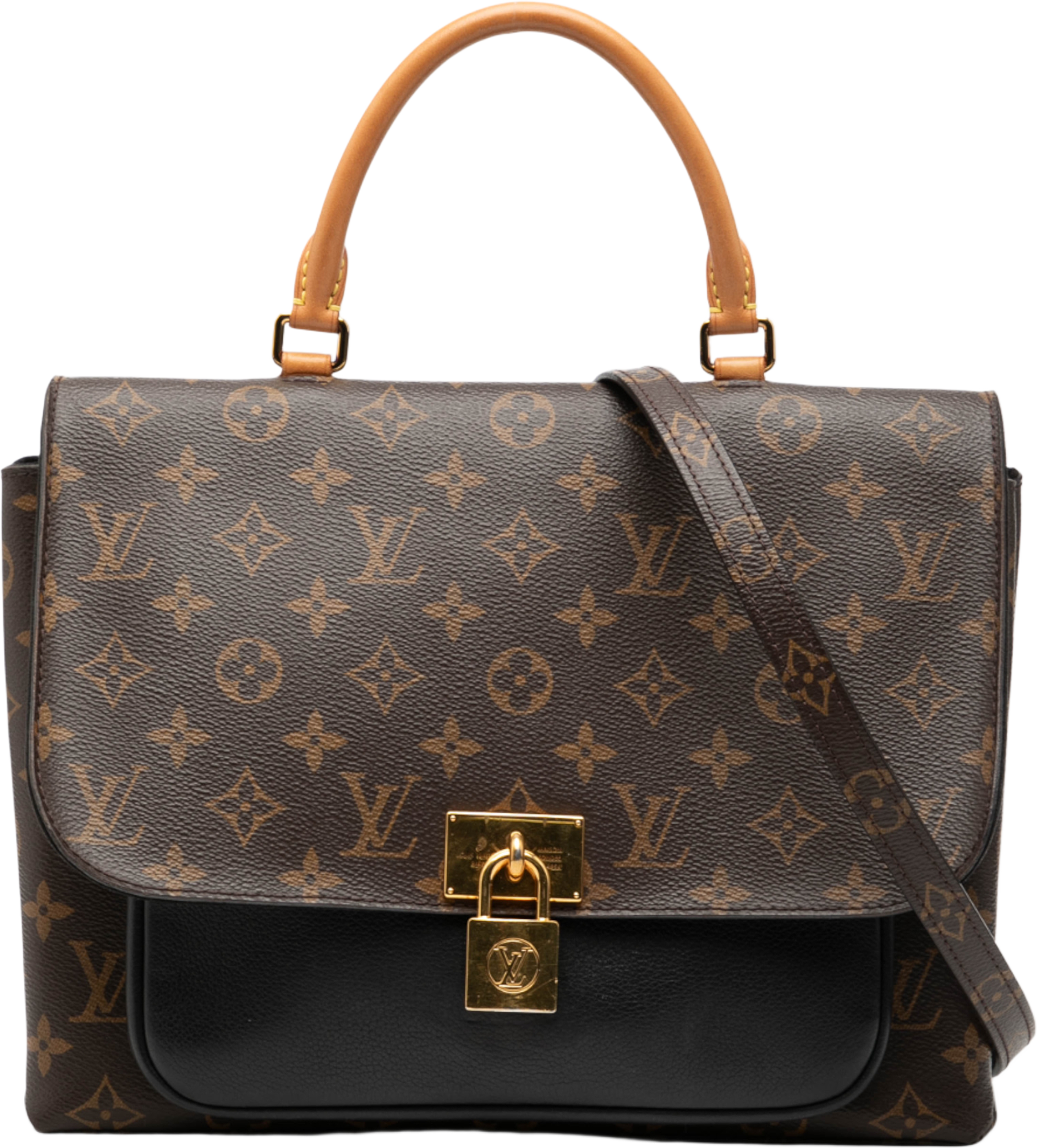 Louis Vuitton Monogram Marignan, från Luxclusif, i färgen brown. Klicka för att öppna bilden i stort format