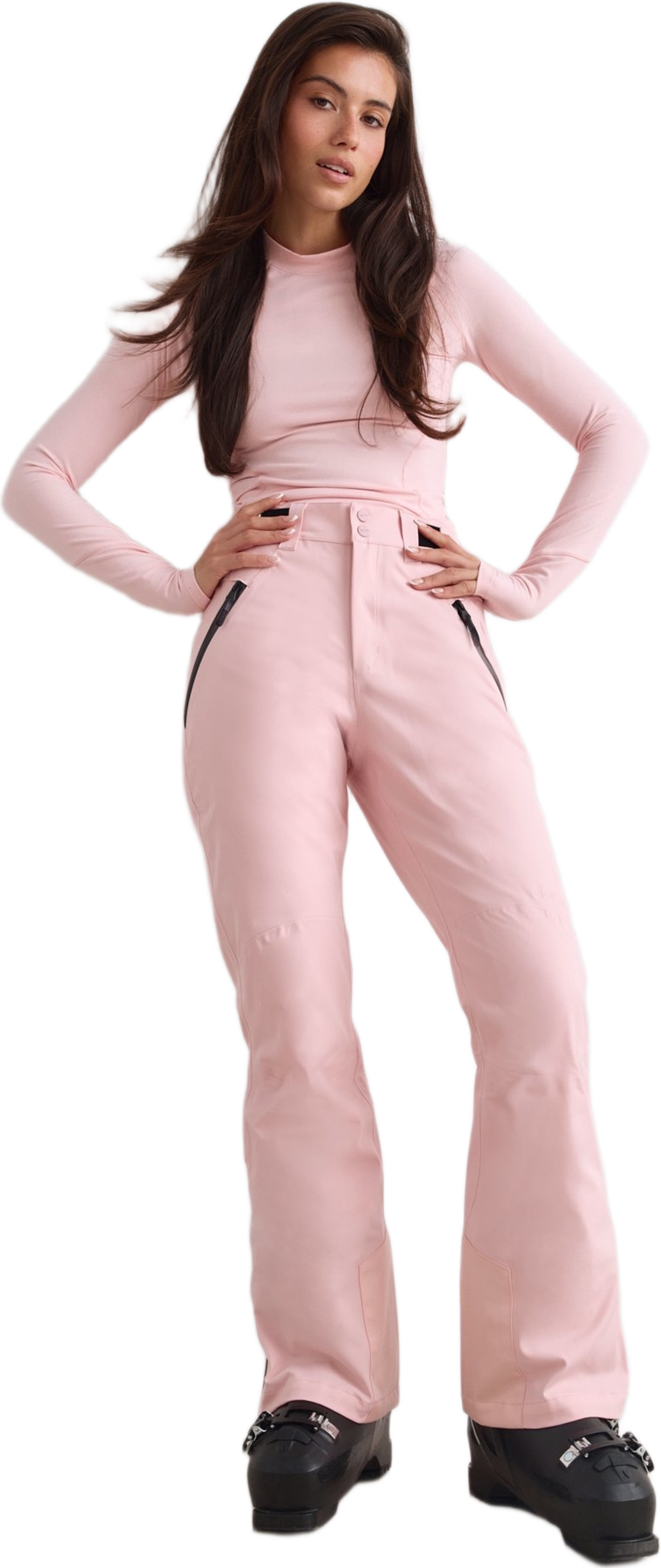 3l Sierra Pants, från aim'n, i färgen pink frost. Klicka för att öppna bilden i stort format