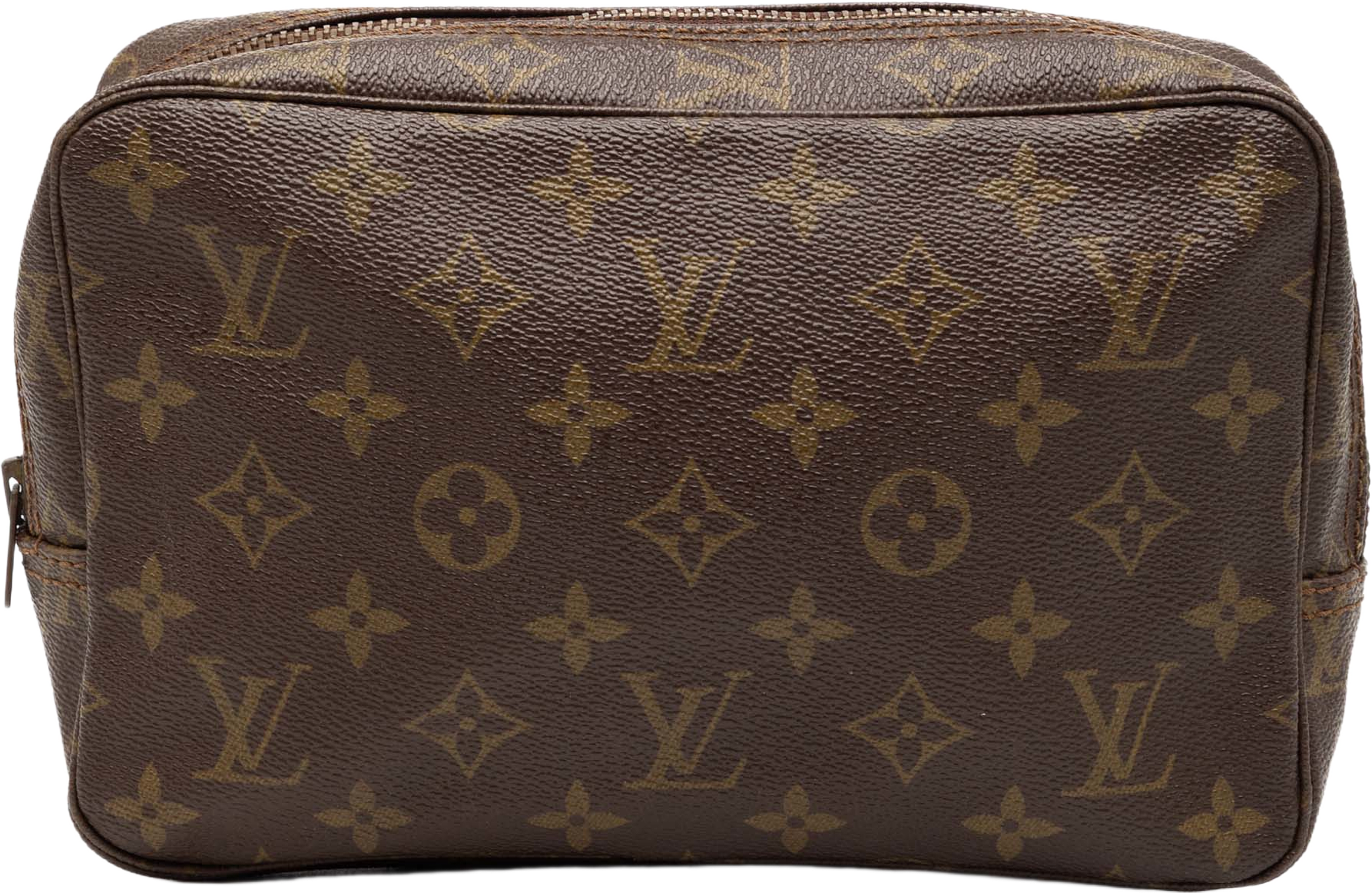 Louis Vuitton Monogram Trousse Toilette 23, från Luxclusif, i färgen brown. Klicka för att öppna bilden i stort format