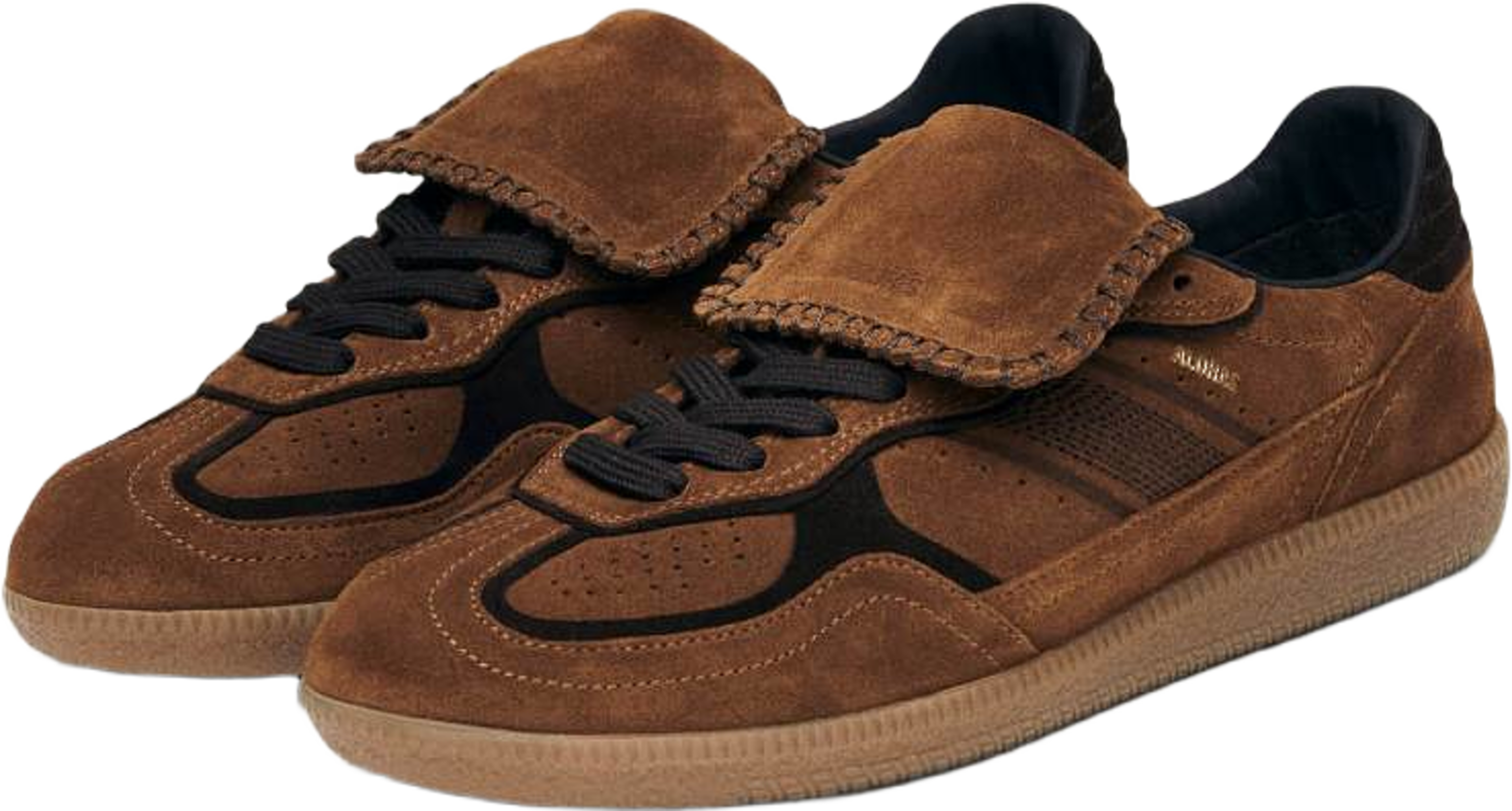 Tb.490 Club Suede Brown Leather Sneakers, från Alohas, i färgen brown. Klicka för att öppna bilden i stort format