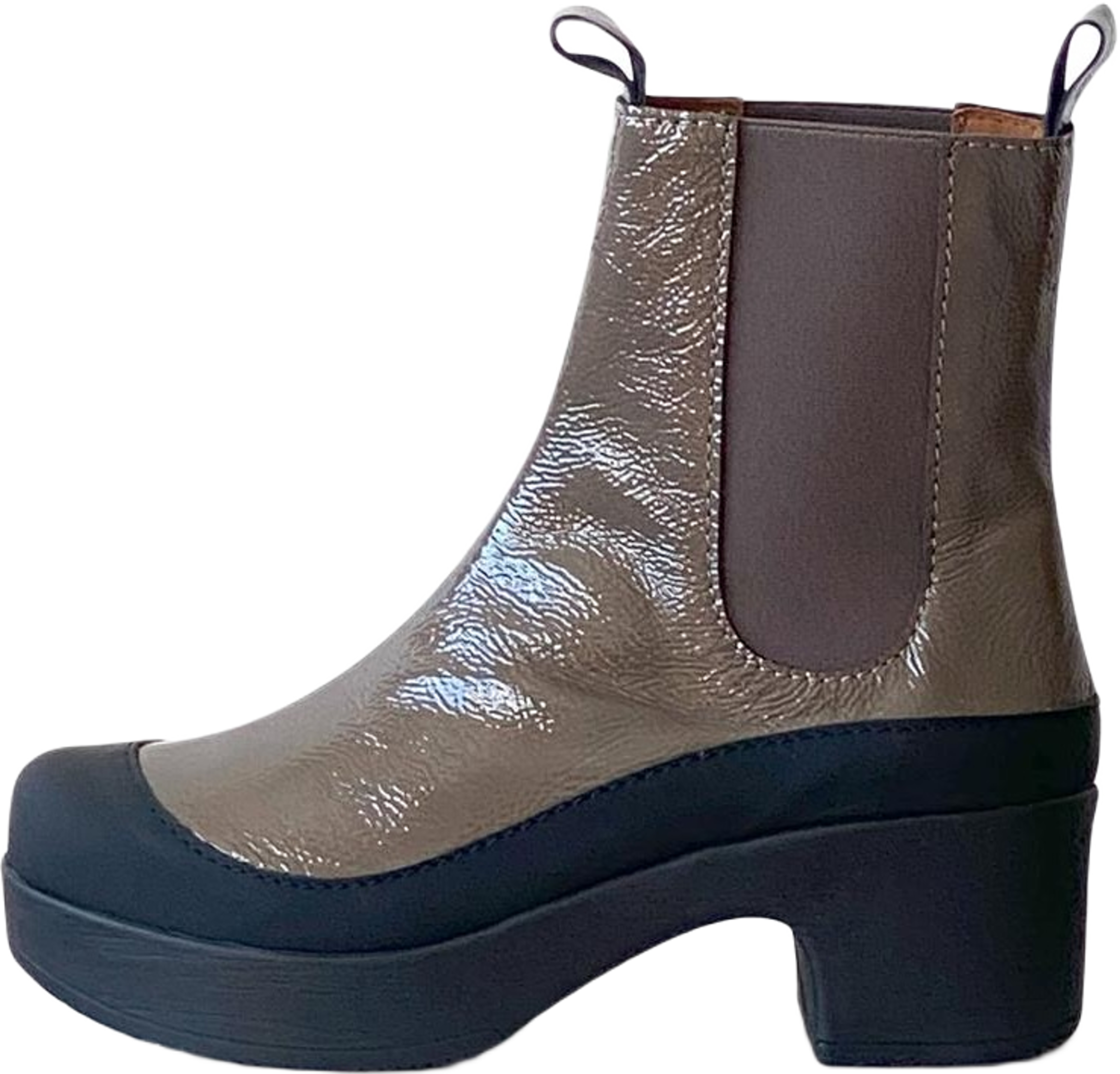 Susie Boot Patent Grey