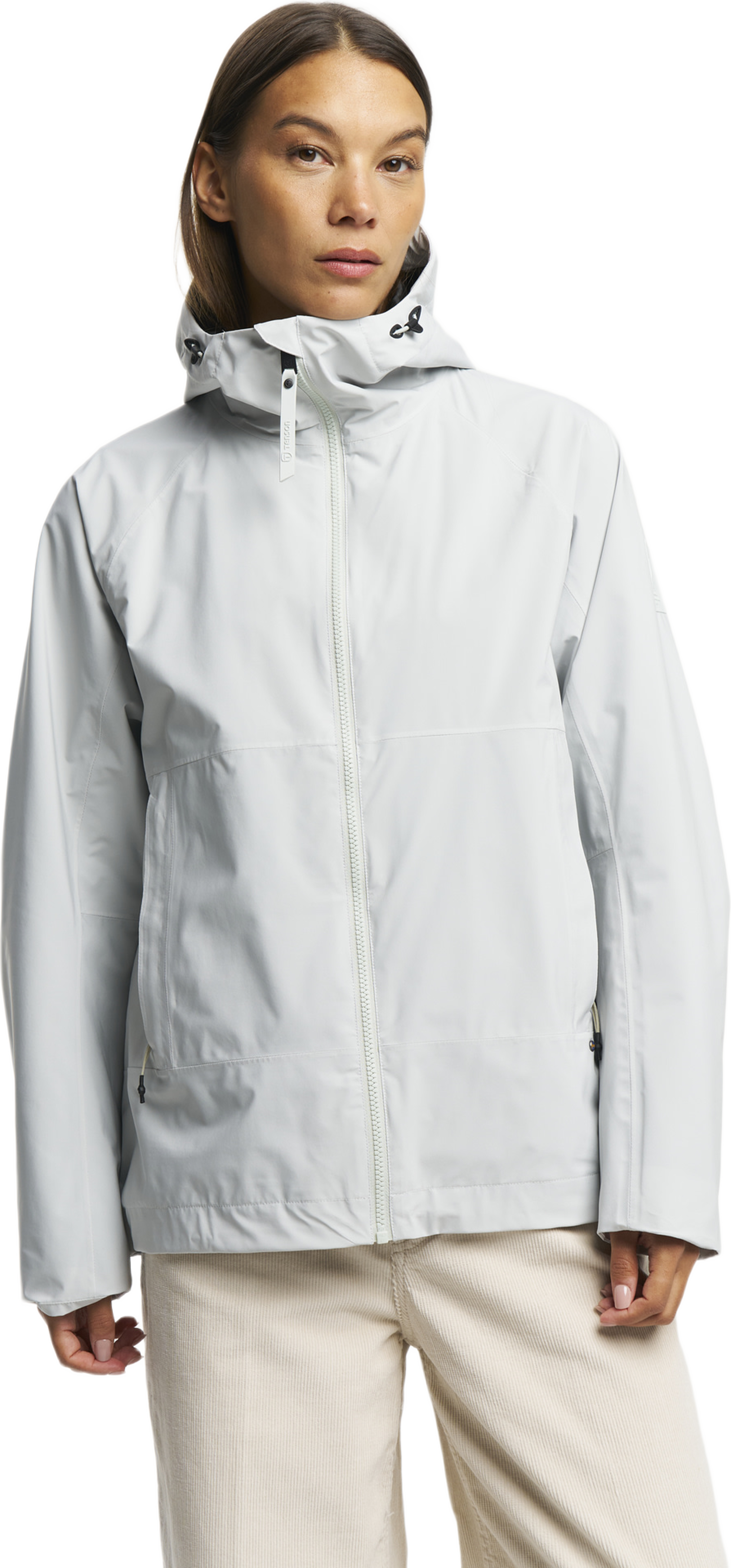 Monroe Mid Jacket Women, från Tenson, i färgen grågrön. Klicka för att öppna bilden i stort format