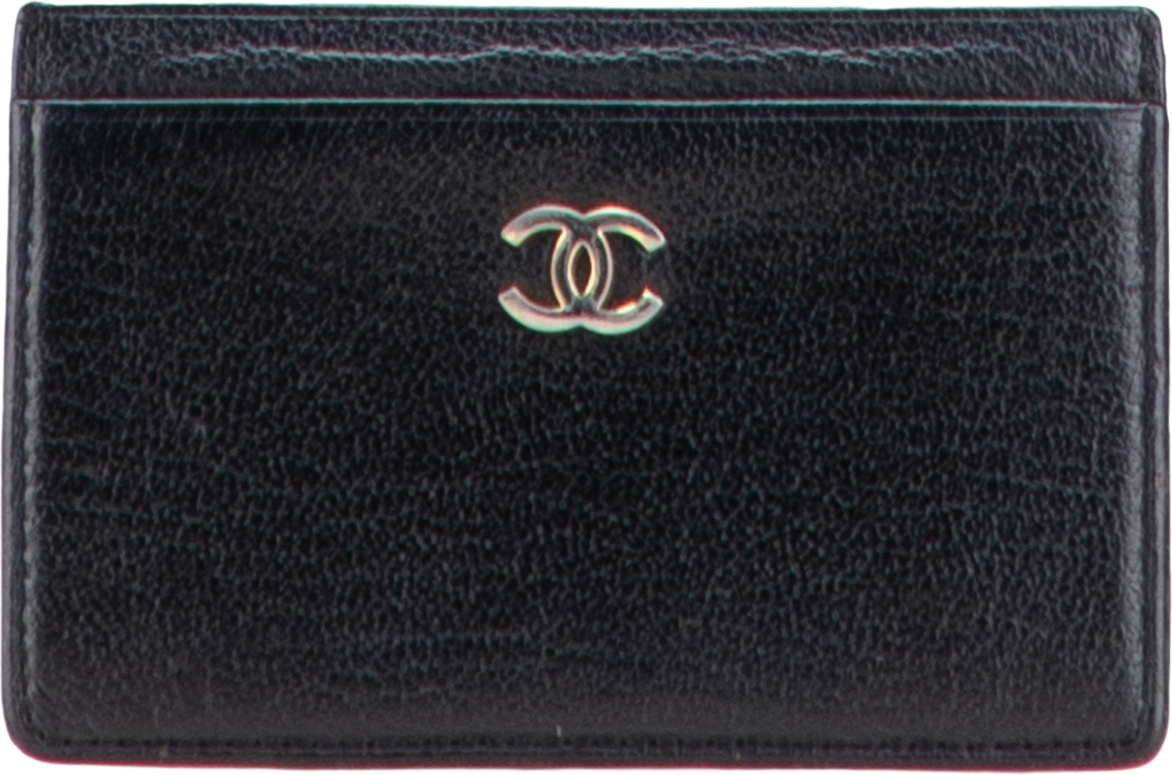 Chanel Cc Goatskin Card Holder