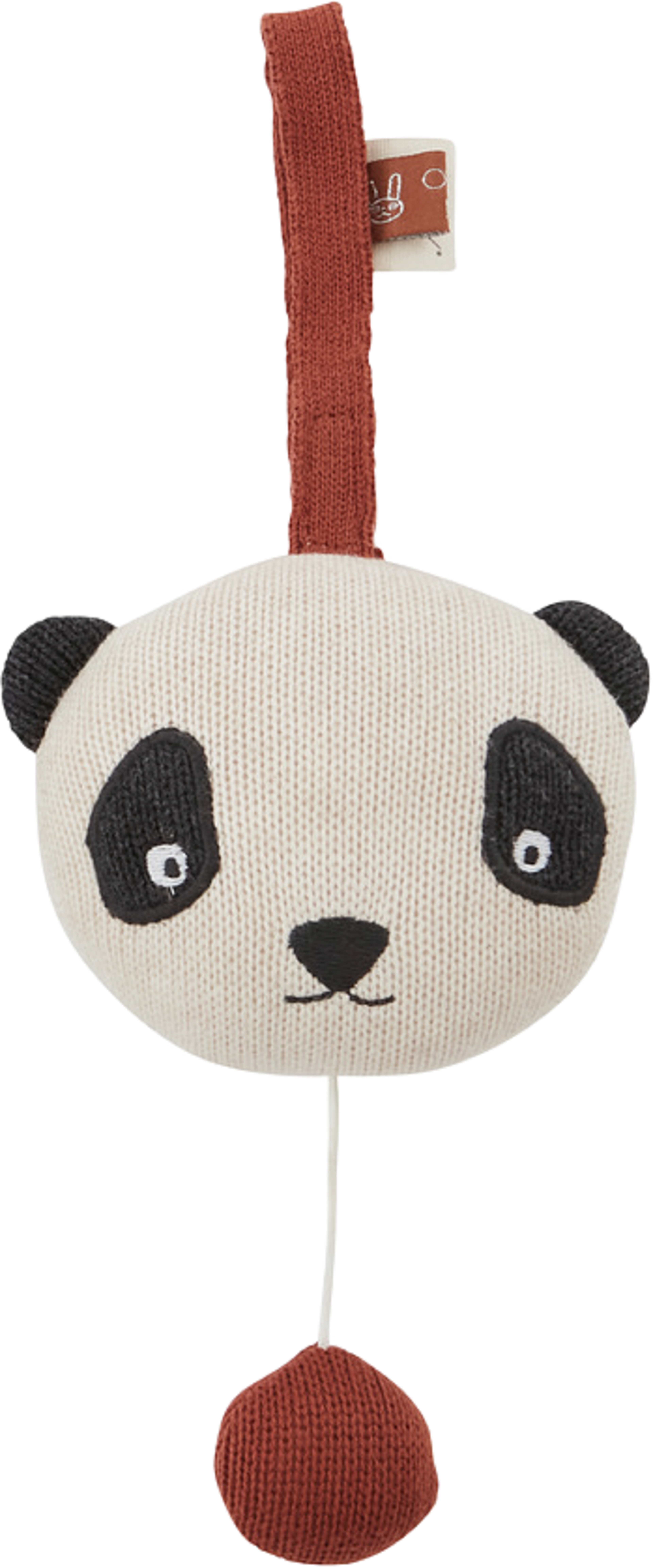 Panda Music Mobile, från OYOY Mini, i färgen offwhite. Klicka för att öppna bilden i stort format