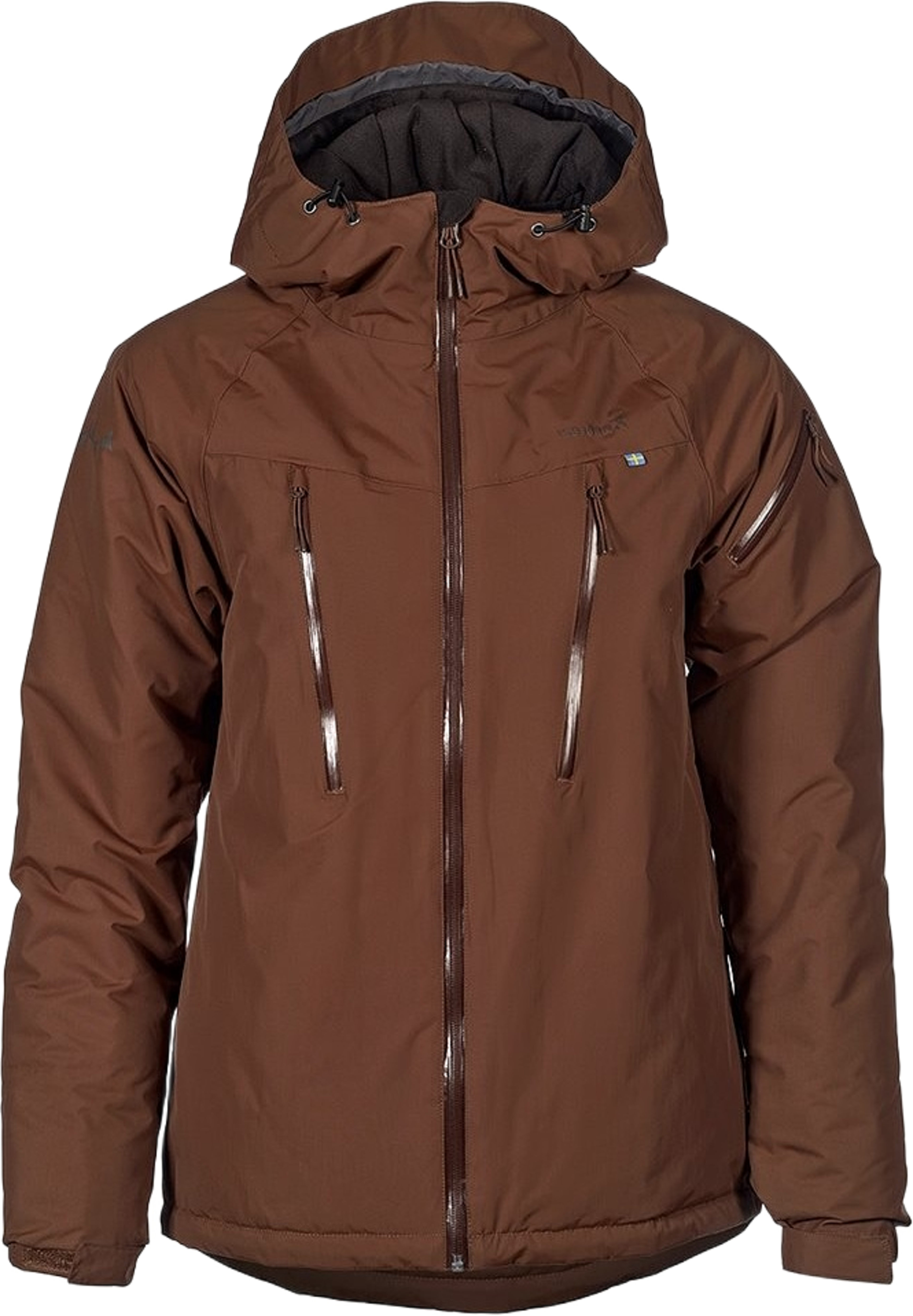 Carving Vinterjacka, från ISBJÖRN of Sweden, i färgen chocolate. Klicka för att öppna bilden i stort format