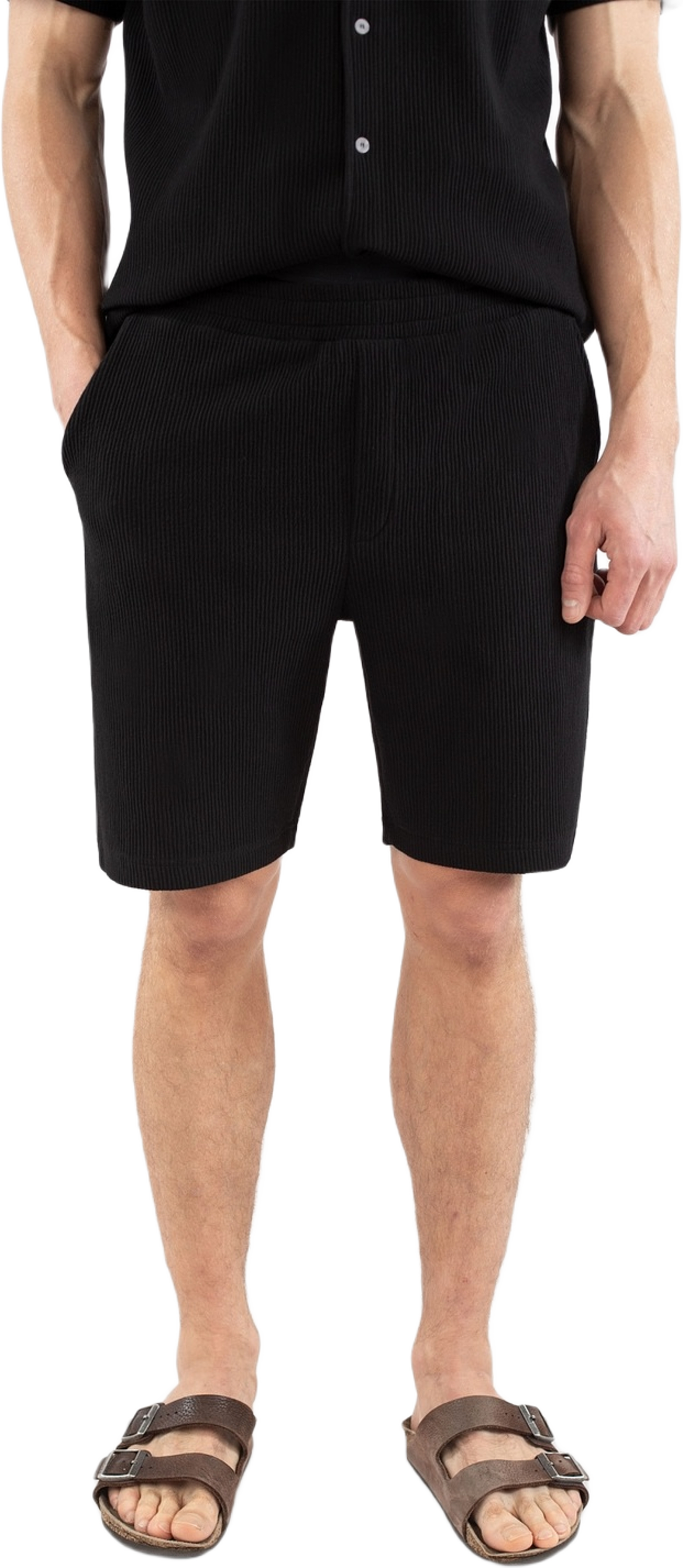 Mian Plisseshorts
