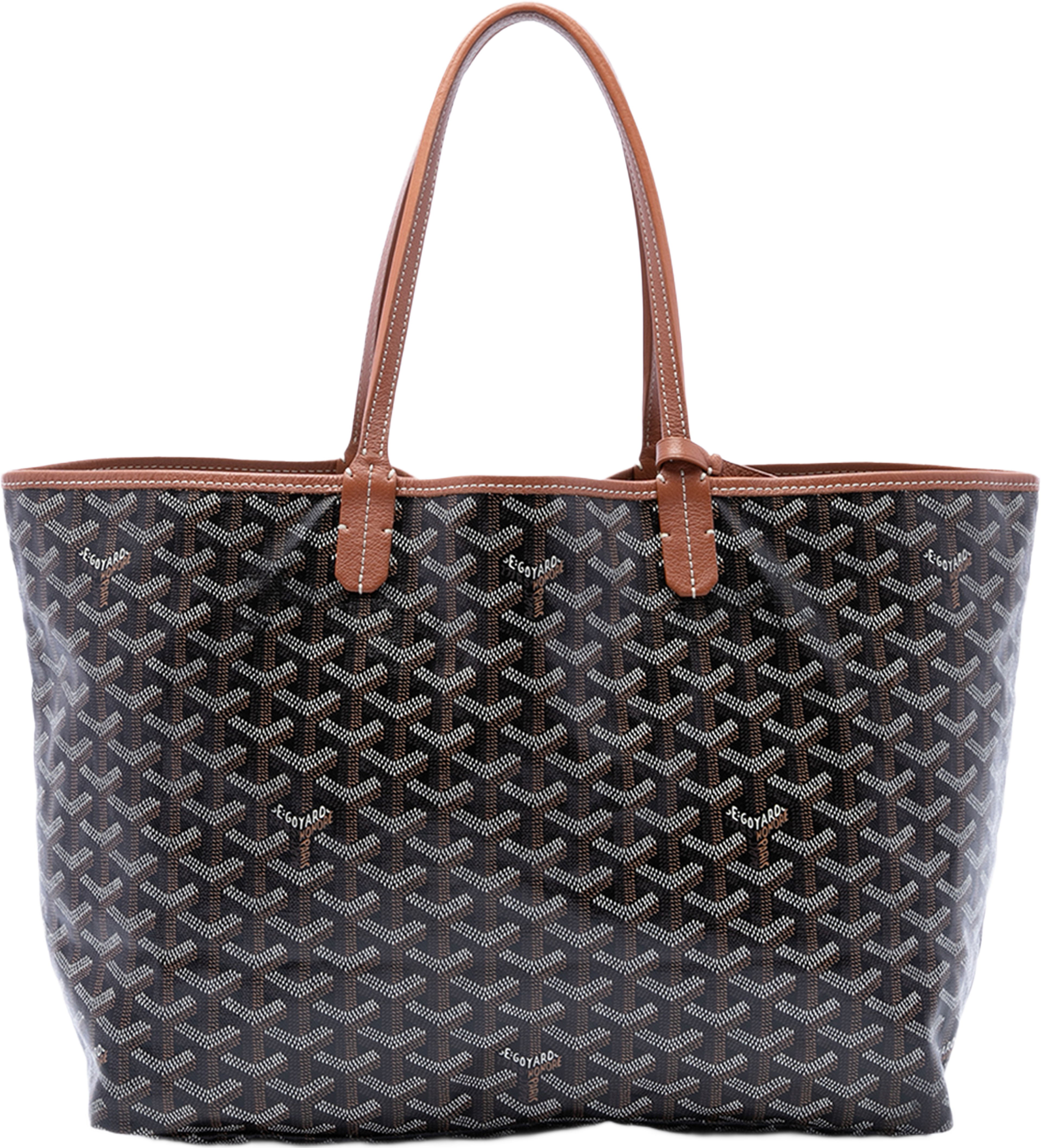Goyard Goyardine Saint Louis Pm, från Luxclusif, i färgen svart. Klicka för att öppna bilden i stort format