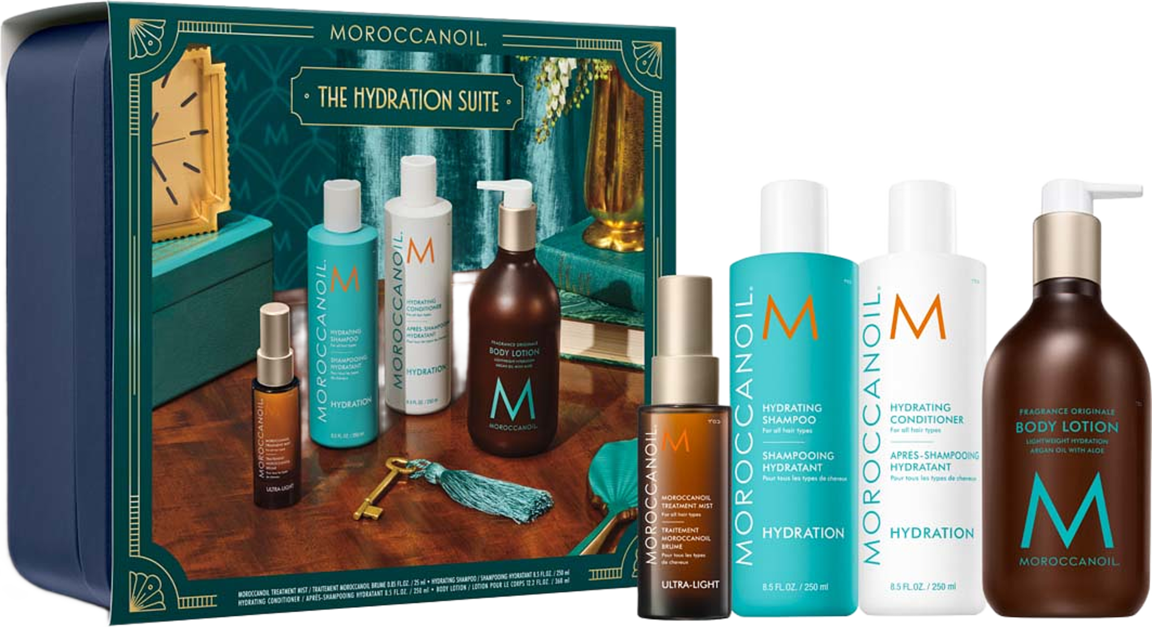 Holiday Kit 2026 Hydration, från Moroccanoil. Klicka för att öppna bilden i stort format