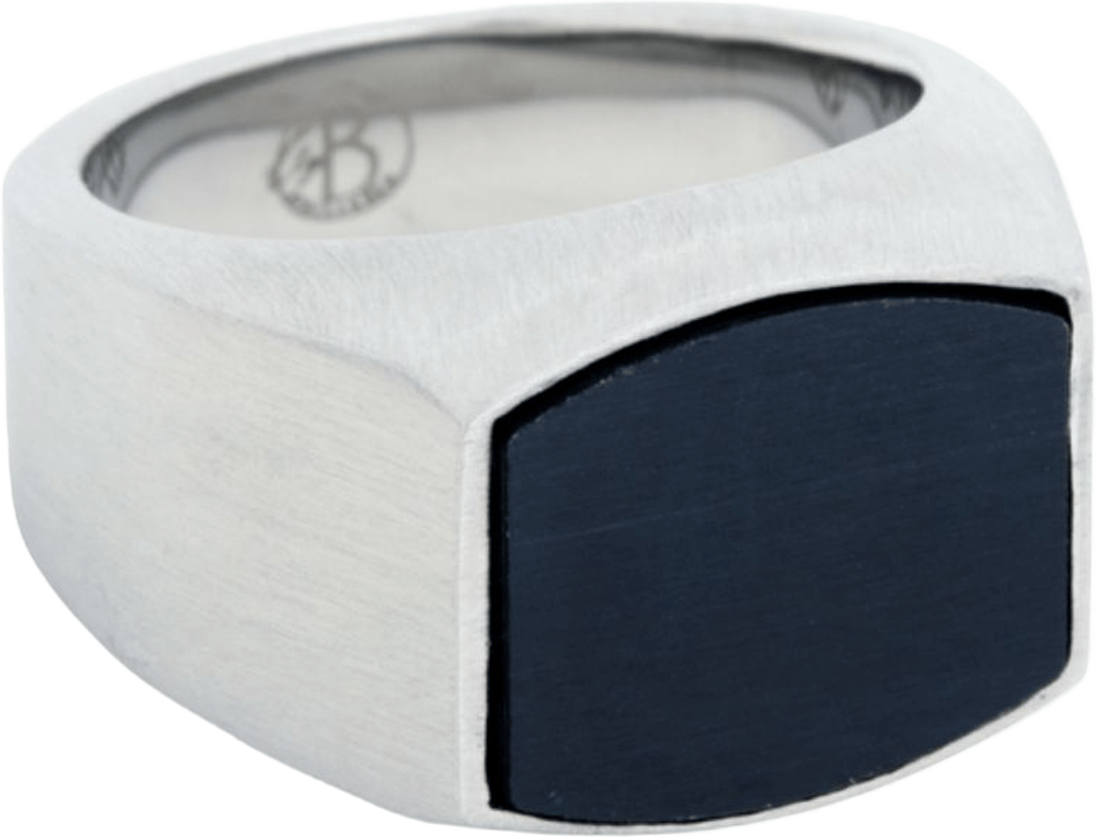 Clinton Signet Ring Black