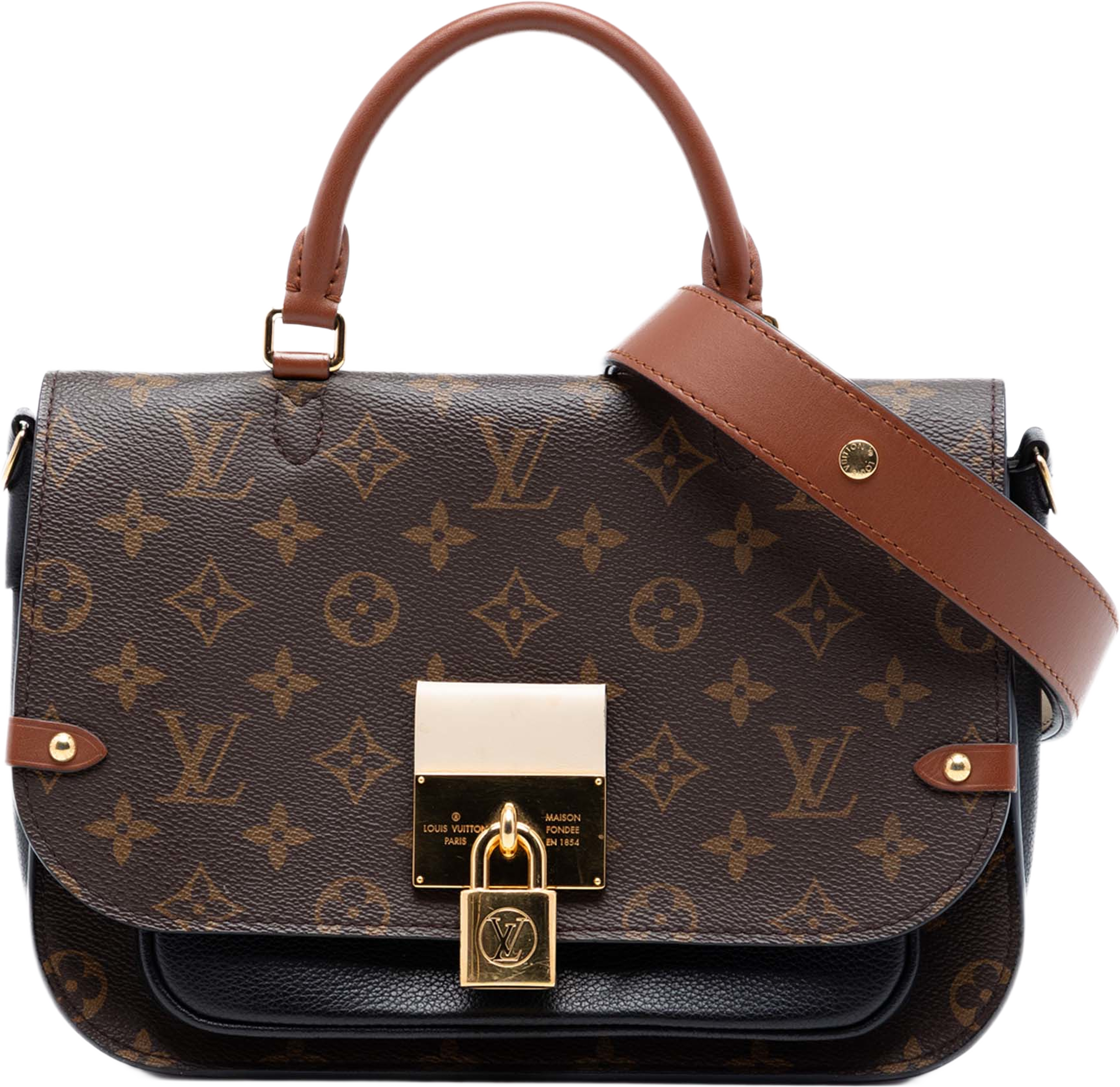 Louis Vuitton Monogram Vaugirard, från Luxclusif, i färgen brown. Klicka för att öppna bilden i stort format