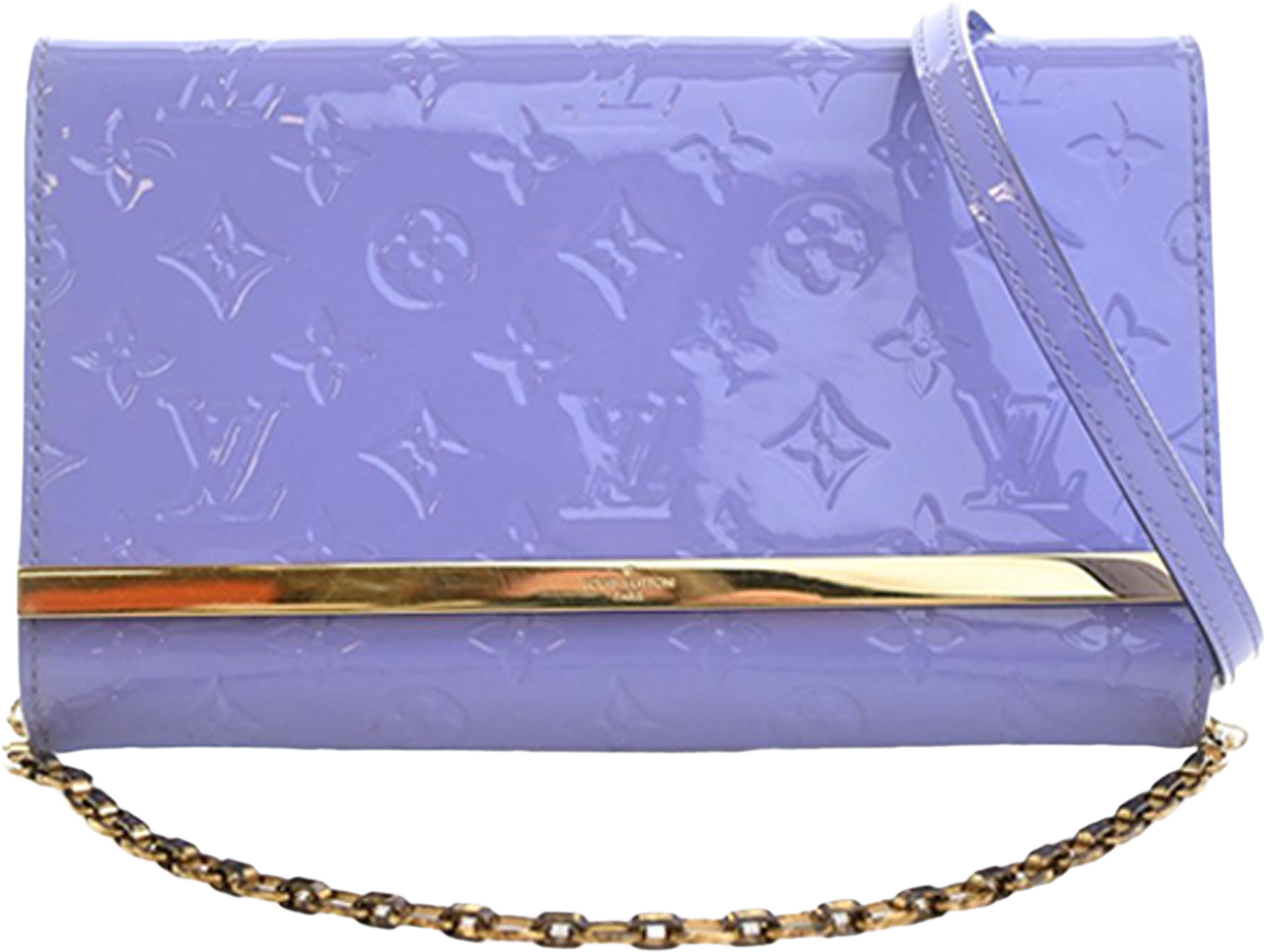 Louis Vuitton Monogram Vernis Ana, från Luxclusif, i färgen lavender. Klicka för att öppna bilden i stort format